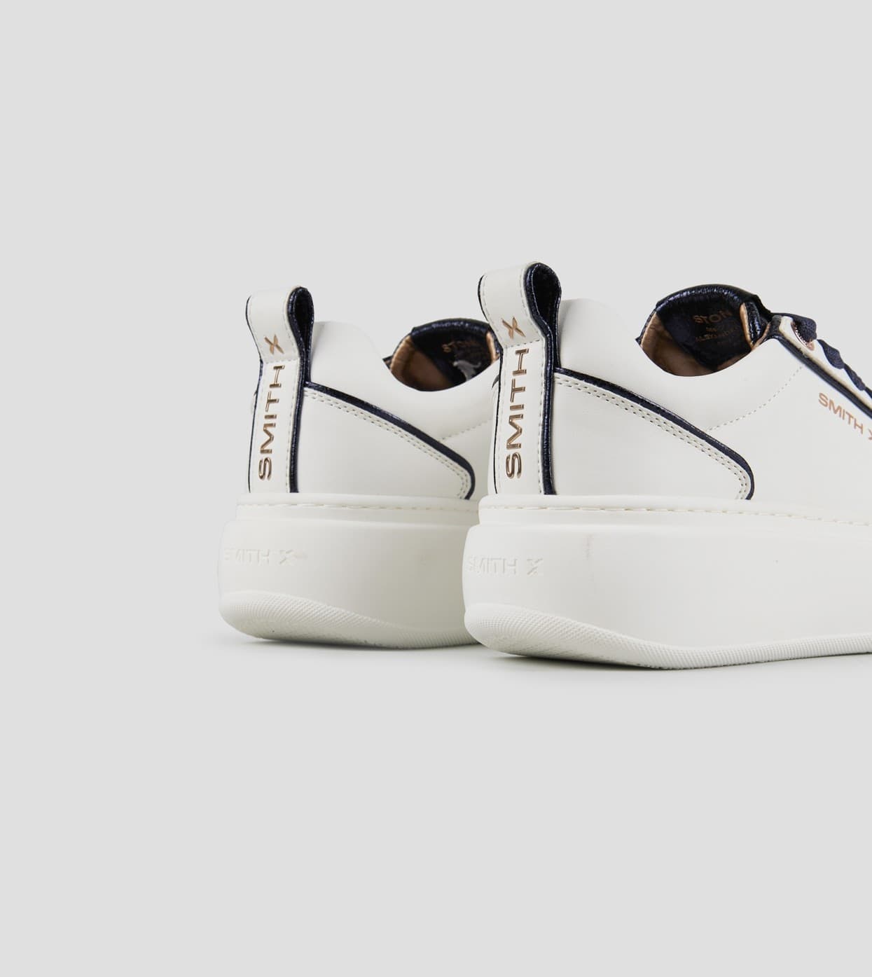 ALEXANDER SMITH Sneakers White-Blu art. SXBCHSW9502 - 4