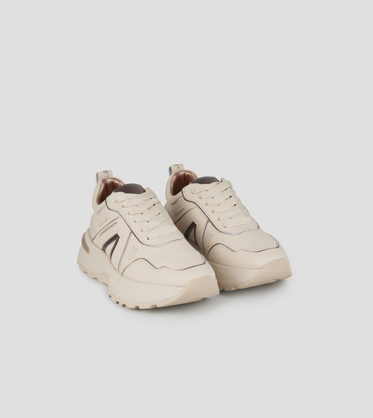 ALEXANDER SMITH Sneakers Beige art. ASBCLPW2156BGE - 3