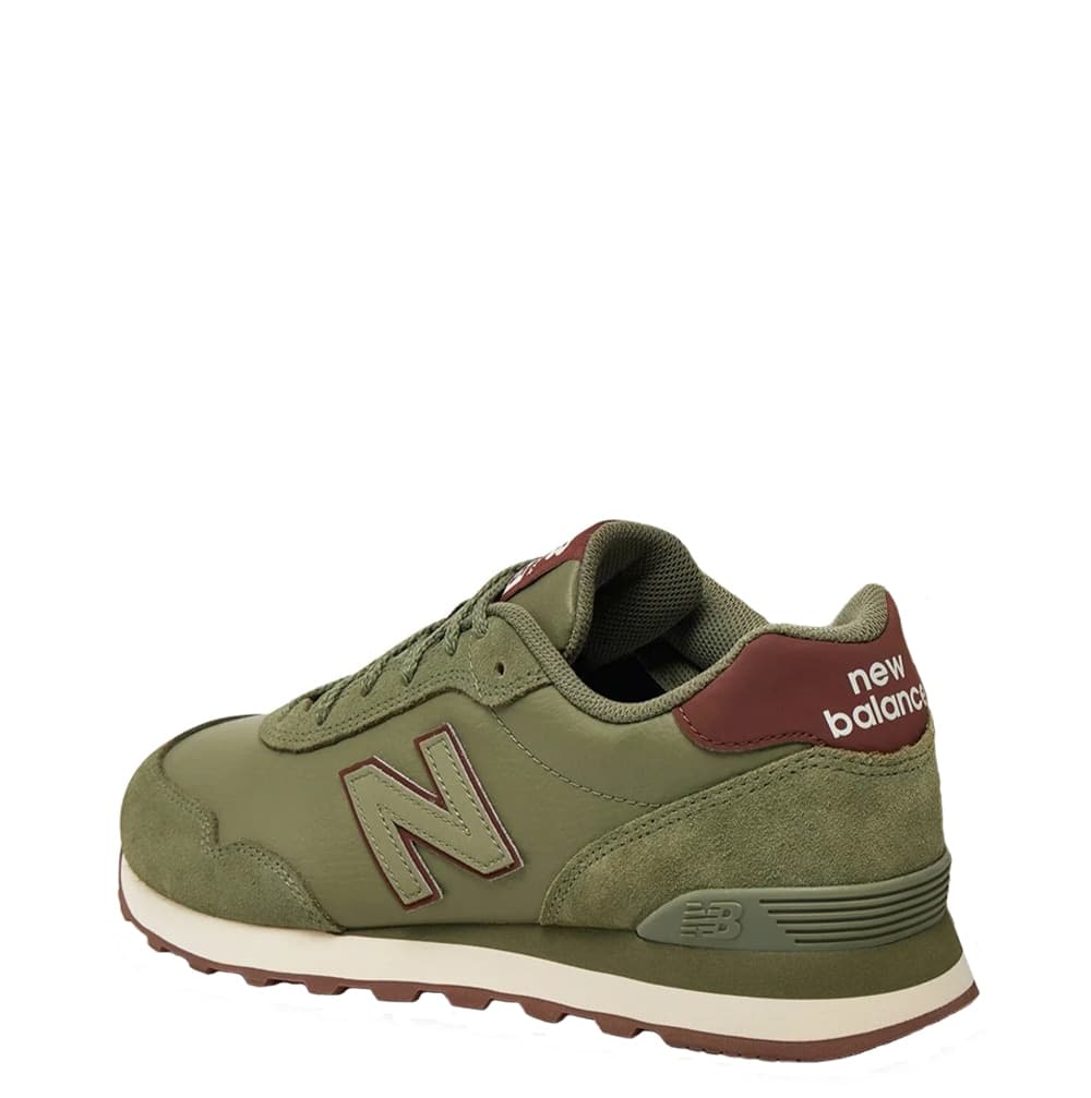 NEW BALANCE Sneakers Running Uomo art. ML515ADW in pelle Green - 3