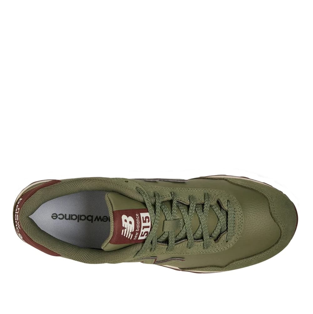 NEW BALANCE Sneakers Running Uomo art. ML515ADW in pelle Green - 4
