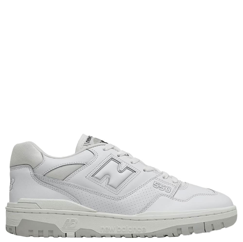 NEW BALANCE Sneakers Uomo art. BB550PB1 in pelle White - 8