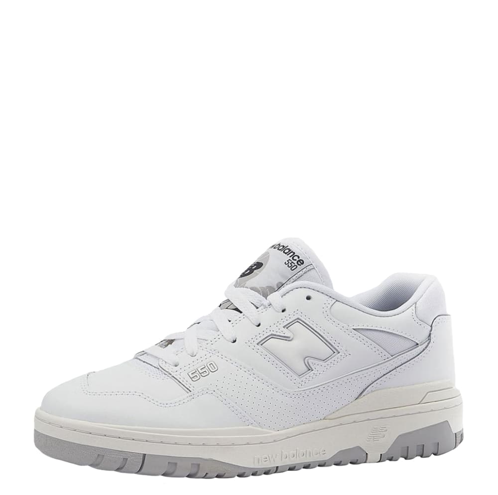 NEW BALANCE Sneakers Uomo art. BB550PB1 in pelle White - 4