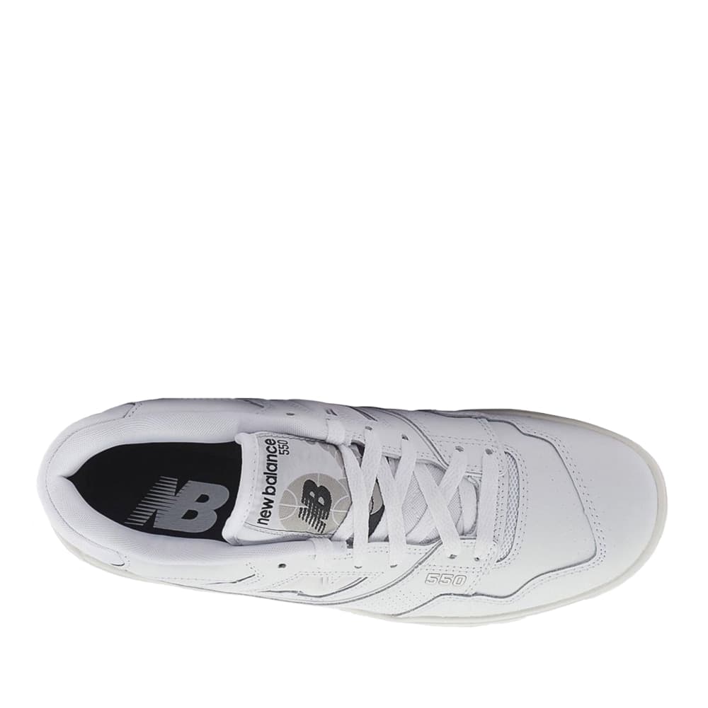 NEW BALANCE Sneakers Uomo art. BB550PB1 in pelle White - 6