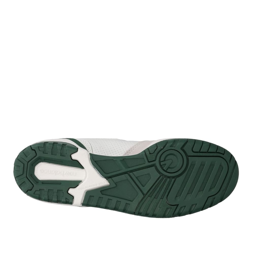 NEW BALANCE Sneakers Uomo art. BB550WT1 in pelle White Green - 5