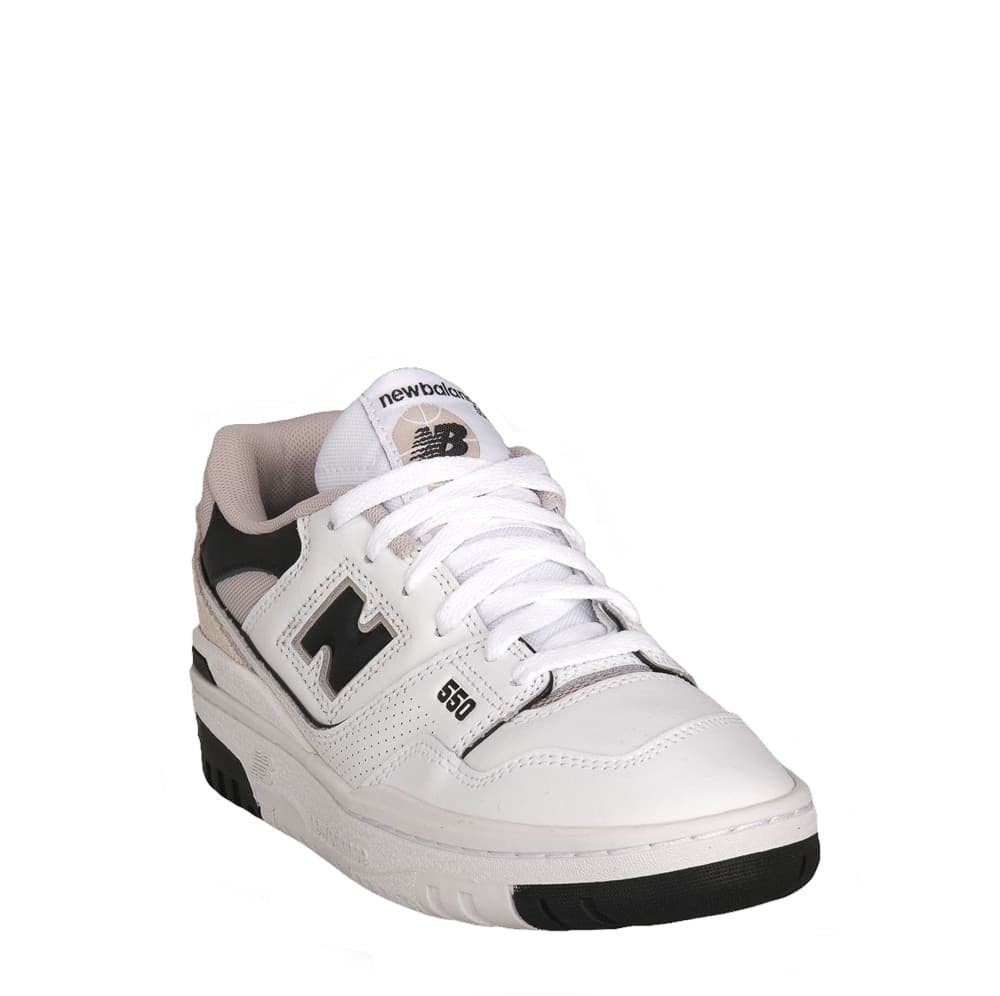 NEW BALANCE Sneakers Donna art. GSB550EI in pelle White/Black - 3