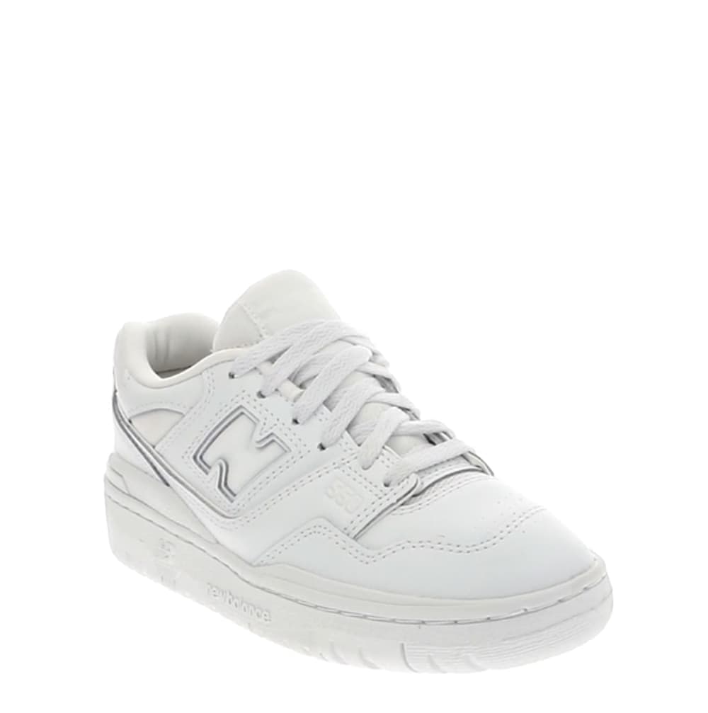 NEW BALANCE Sneakers Unisex art. GSB550WW in pelle White - 5