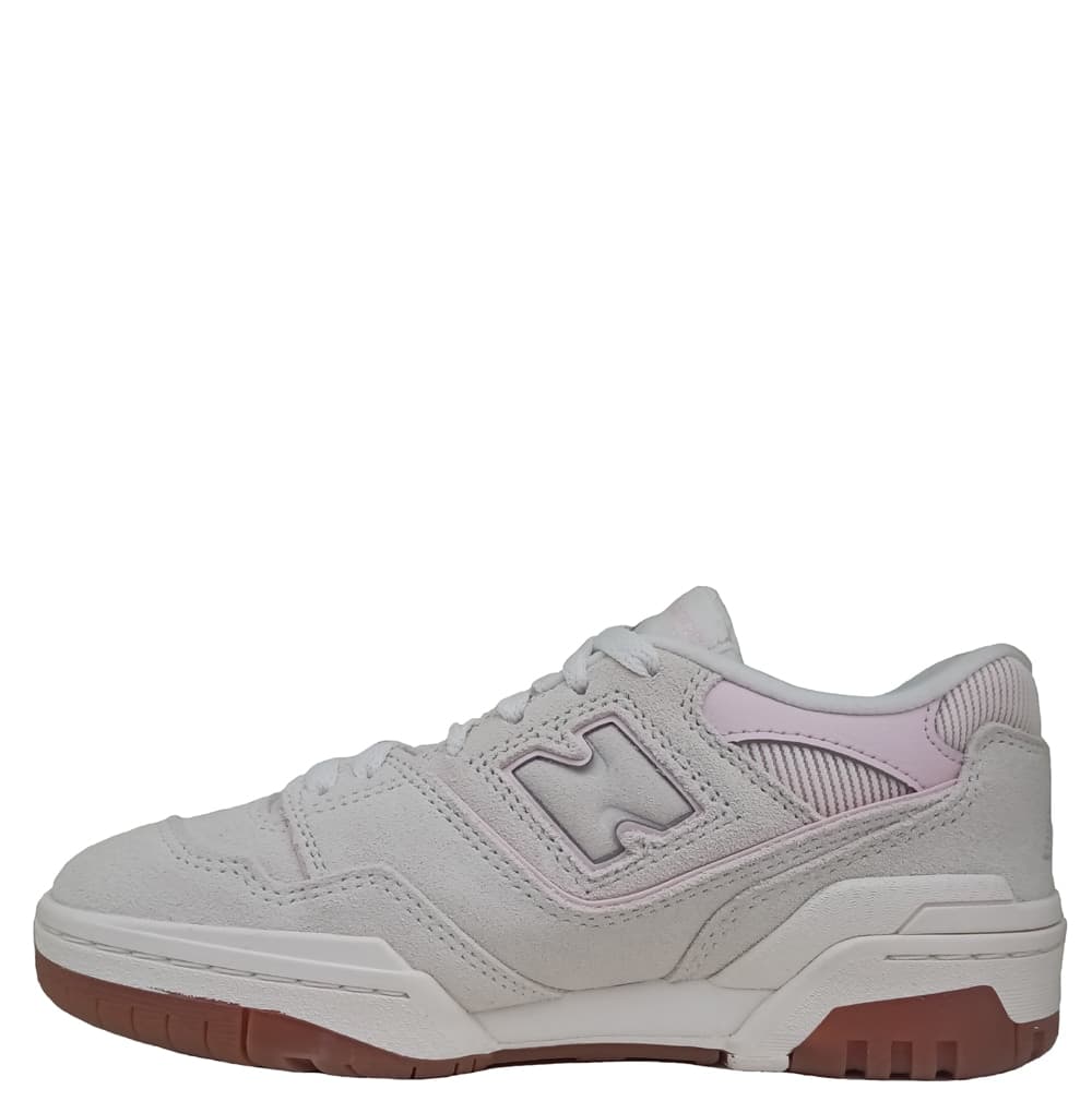 NEW BALANCE Sneakers Donna art. GSB550SP in pelle scamosciata Beige - 2