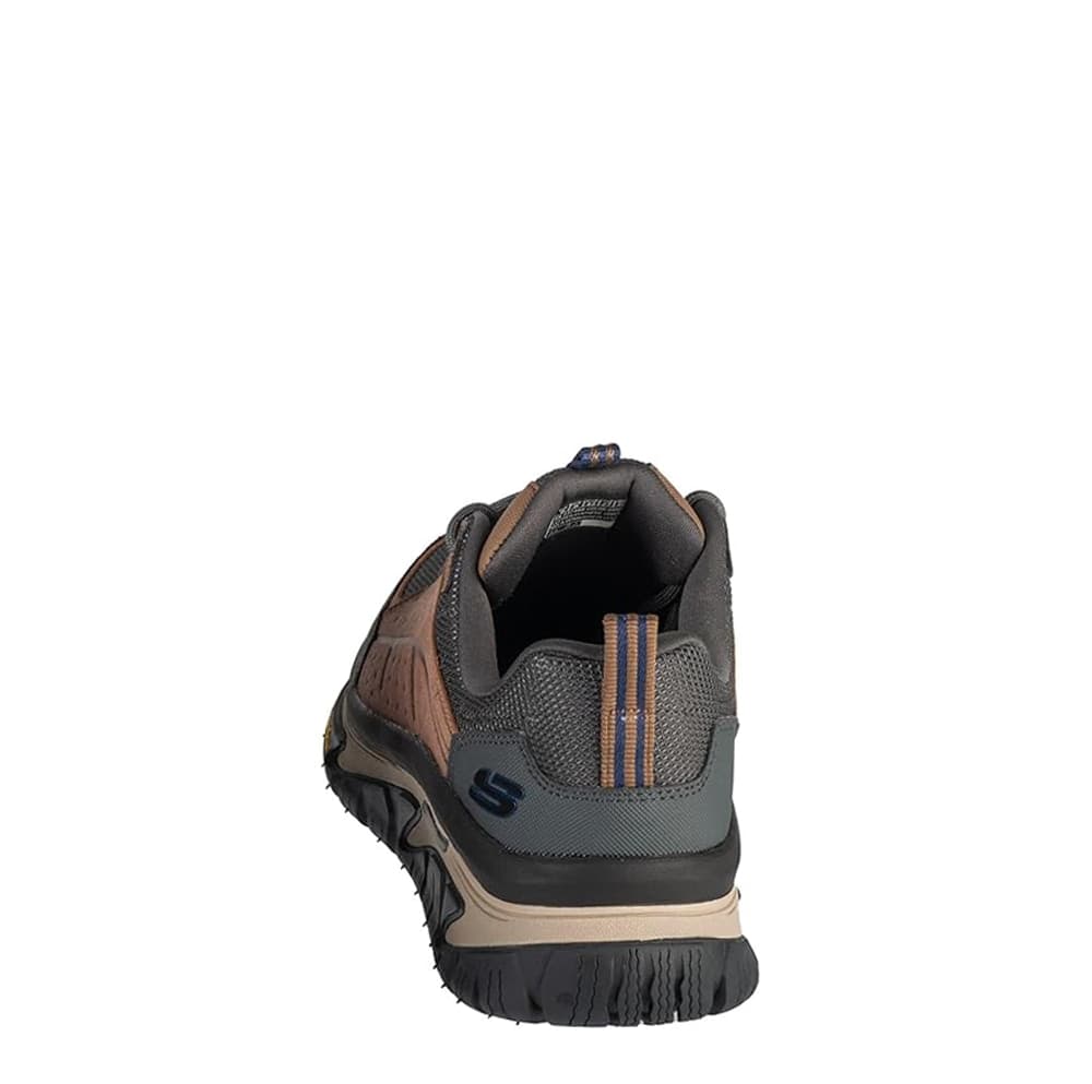 SKECHERS Sneakers Uomo art. Arch Fit Road Walker 237488/BRMT in similpelle Brown Multi - 4