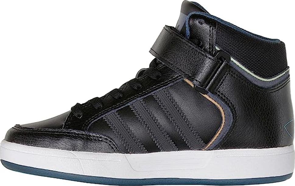 ADIDAS Skateboard Unisex art. VARIAL MID J (D68702) in ecopelle Black - 2