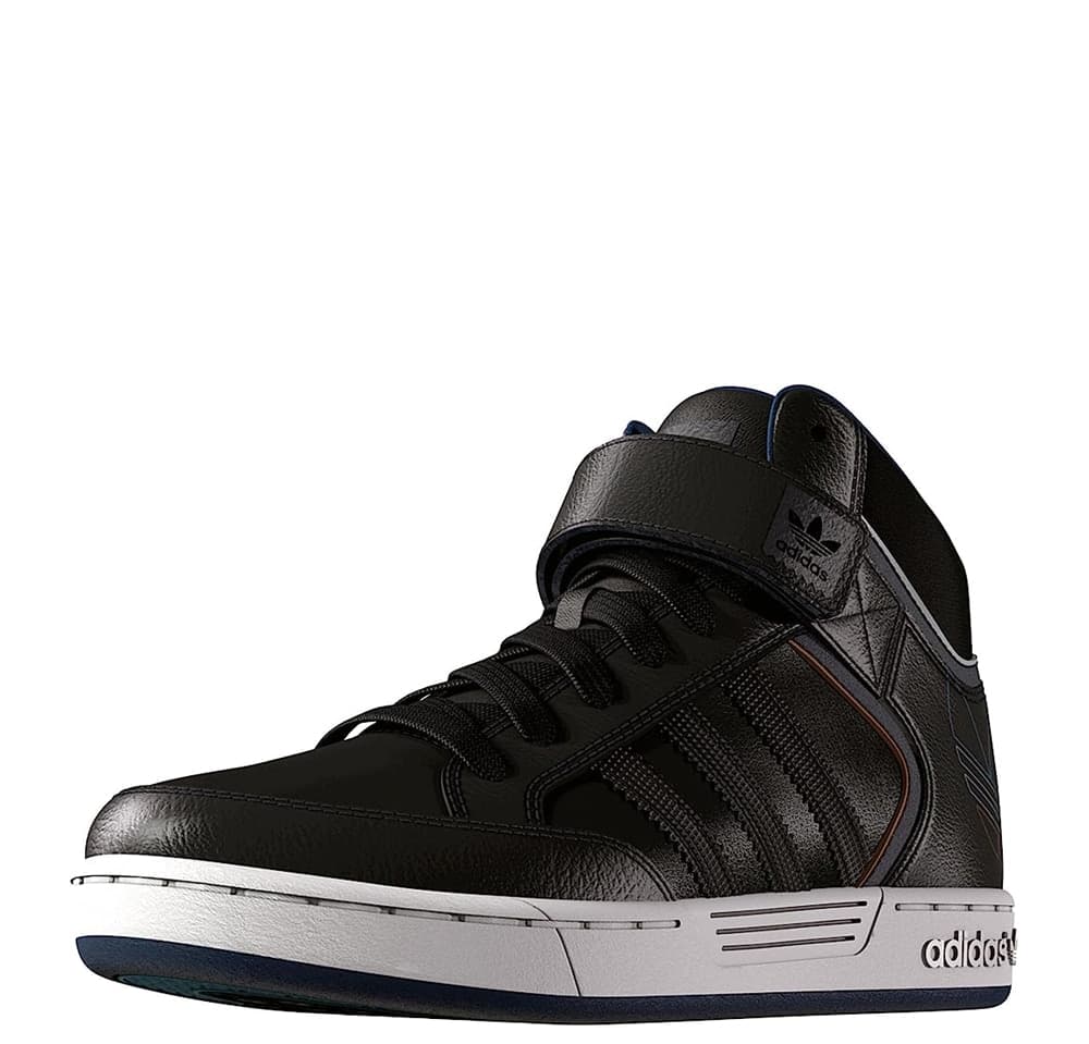ADIDAS Skateboard Unisex art. VARIAL MID J (D68702) in ecopelle Black - 4