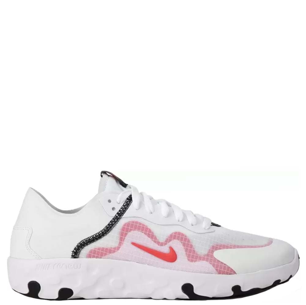 NIKE Sneakers Running Uomo art. NIKE RENEW LUCENT (BQ4235 103) in multimateriale White/Track Red Black - 2