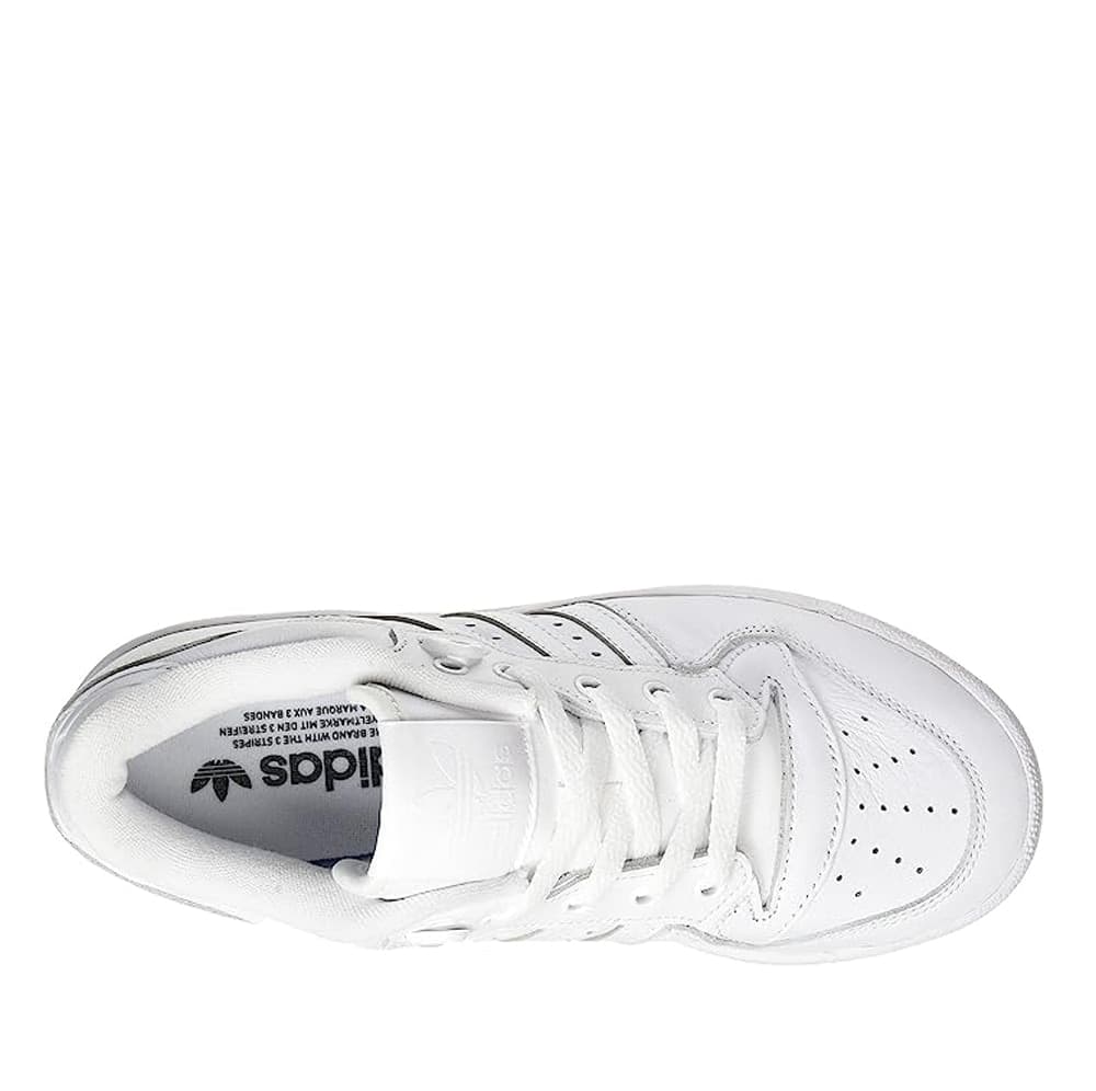 ADIDAS Sneakers sportive Uomo art. RIVALRY LOW (EF8729) in pelle White - 6