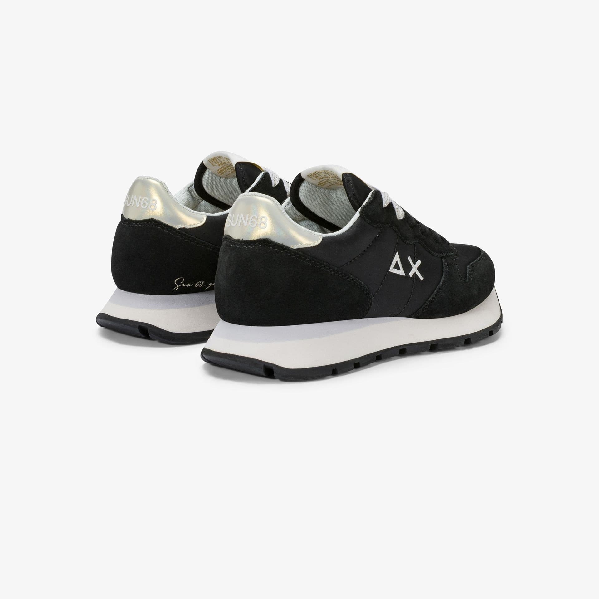 SUN68 Sneakers Donna art. Z36202 Black/White - 3