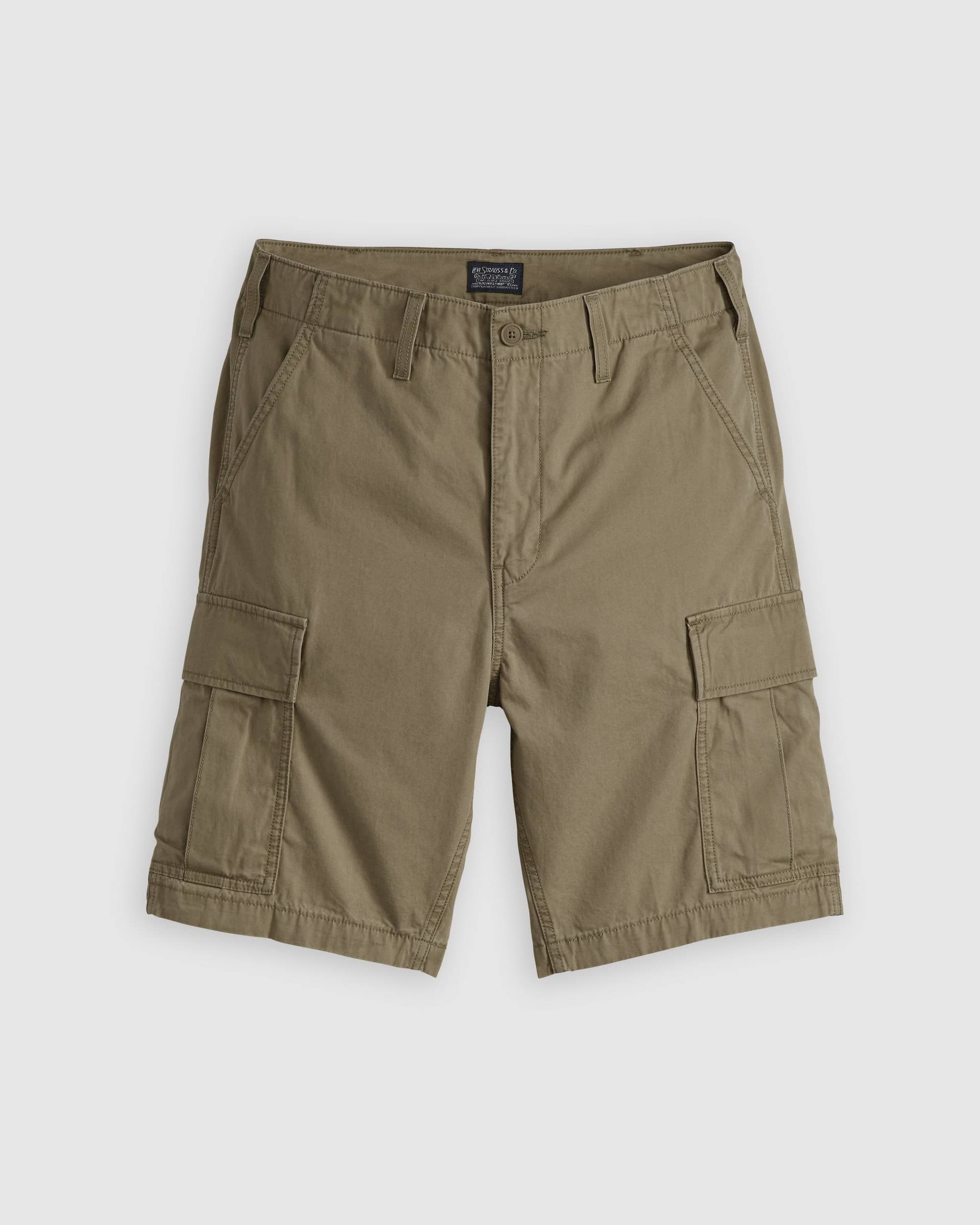 Bermuda cargo uomo Levi's Carrier in tela beige lightweight - 5