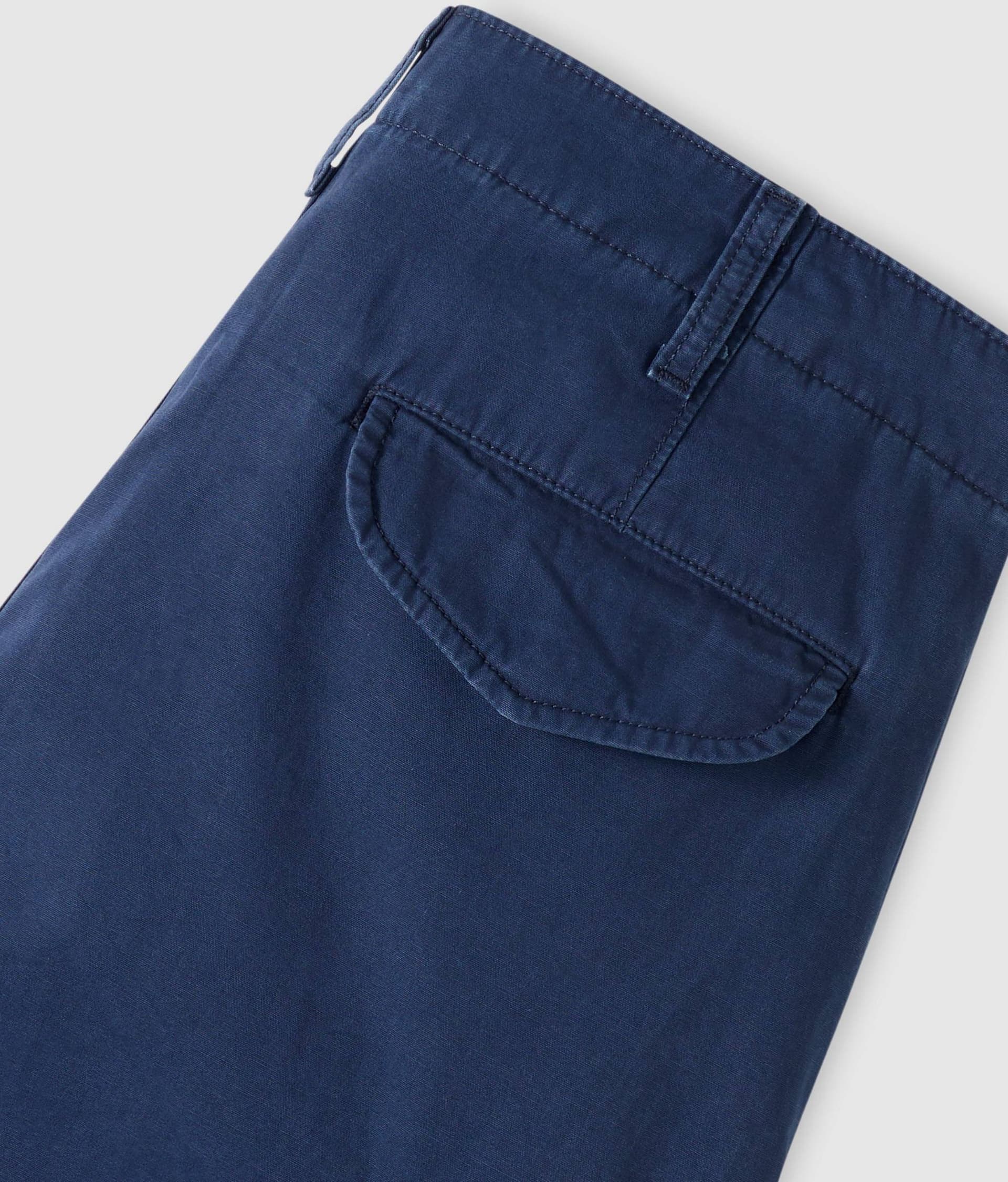 Bermuda cargo uomo Levi's Carrier in tela blu lightweight - 5