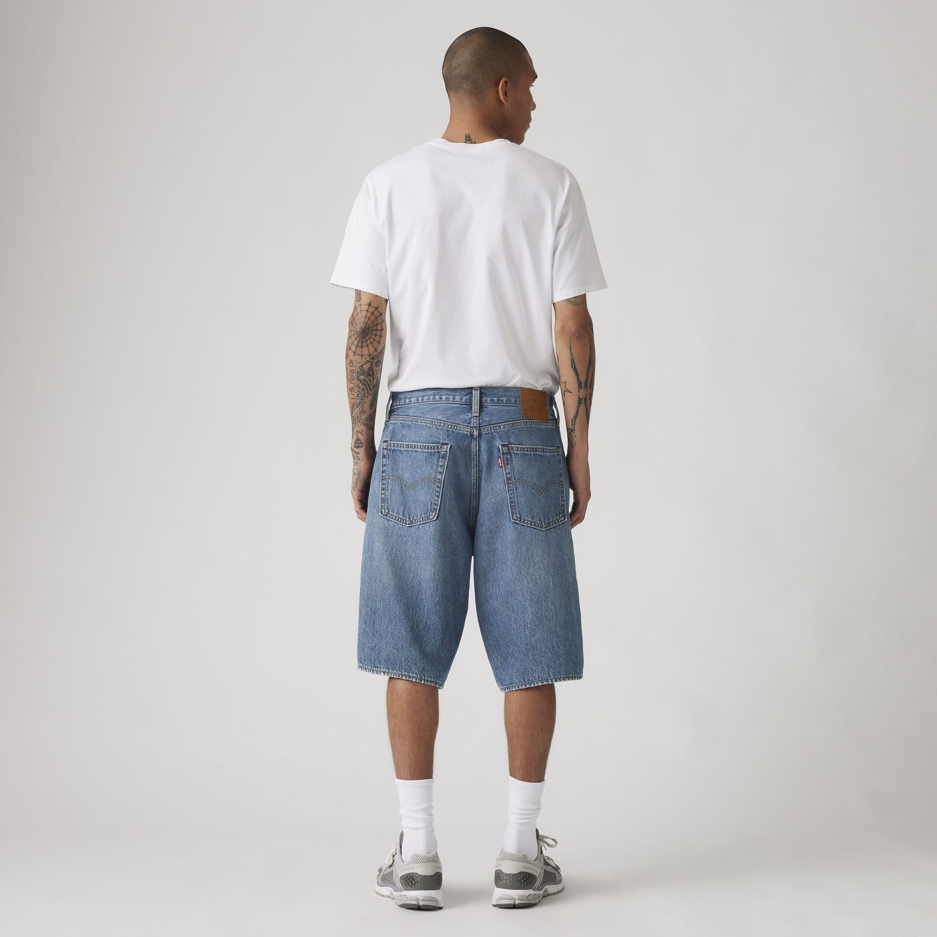 Bermuda jeans uomo Levi's 478 Baggy oversize vita bassa - 3