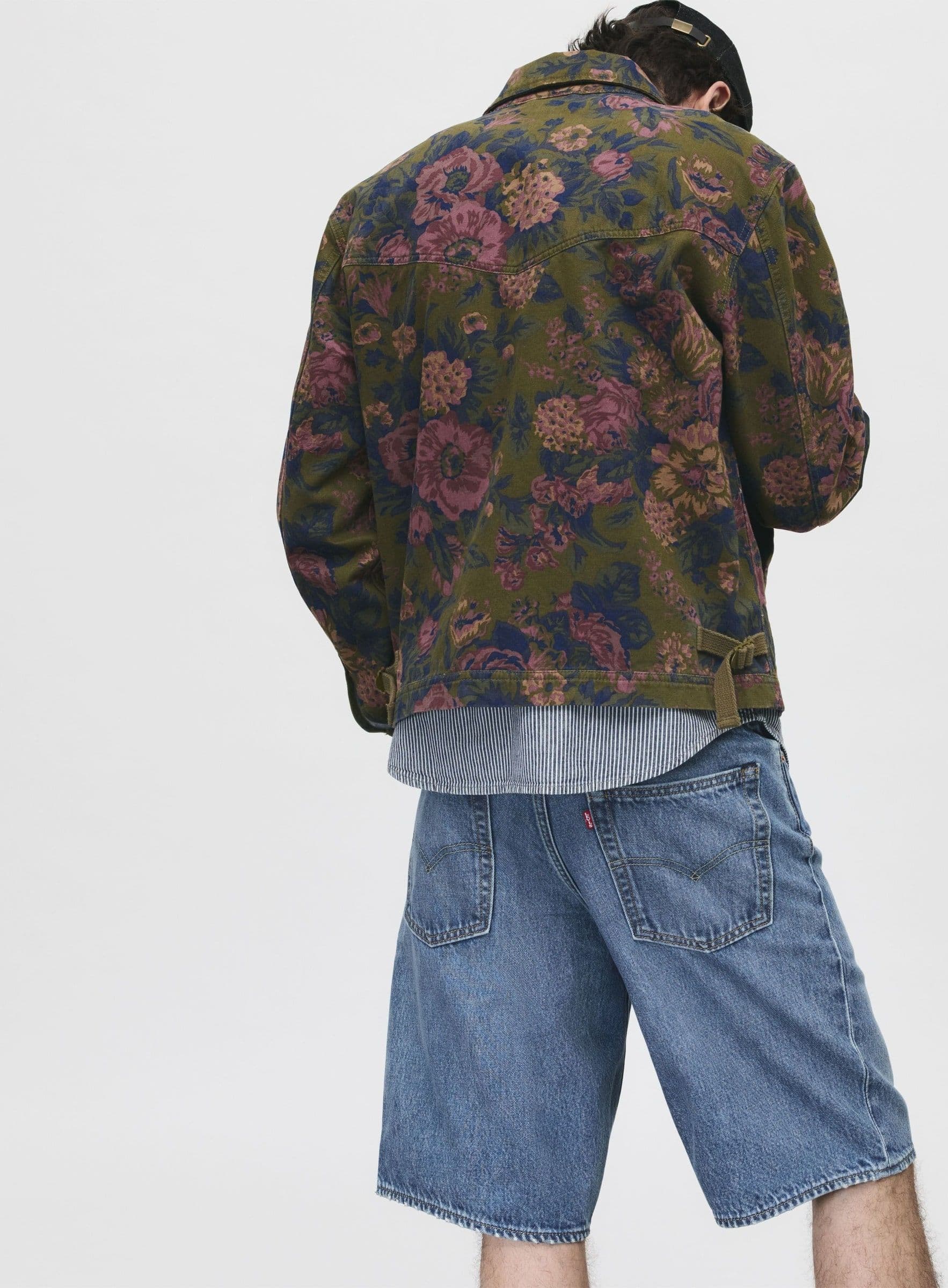 Bermuda jeans uomo Levi's 478 Baggy oversize vita bassa - 5