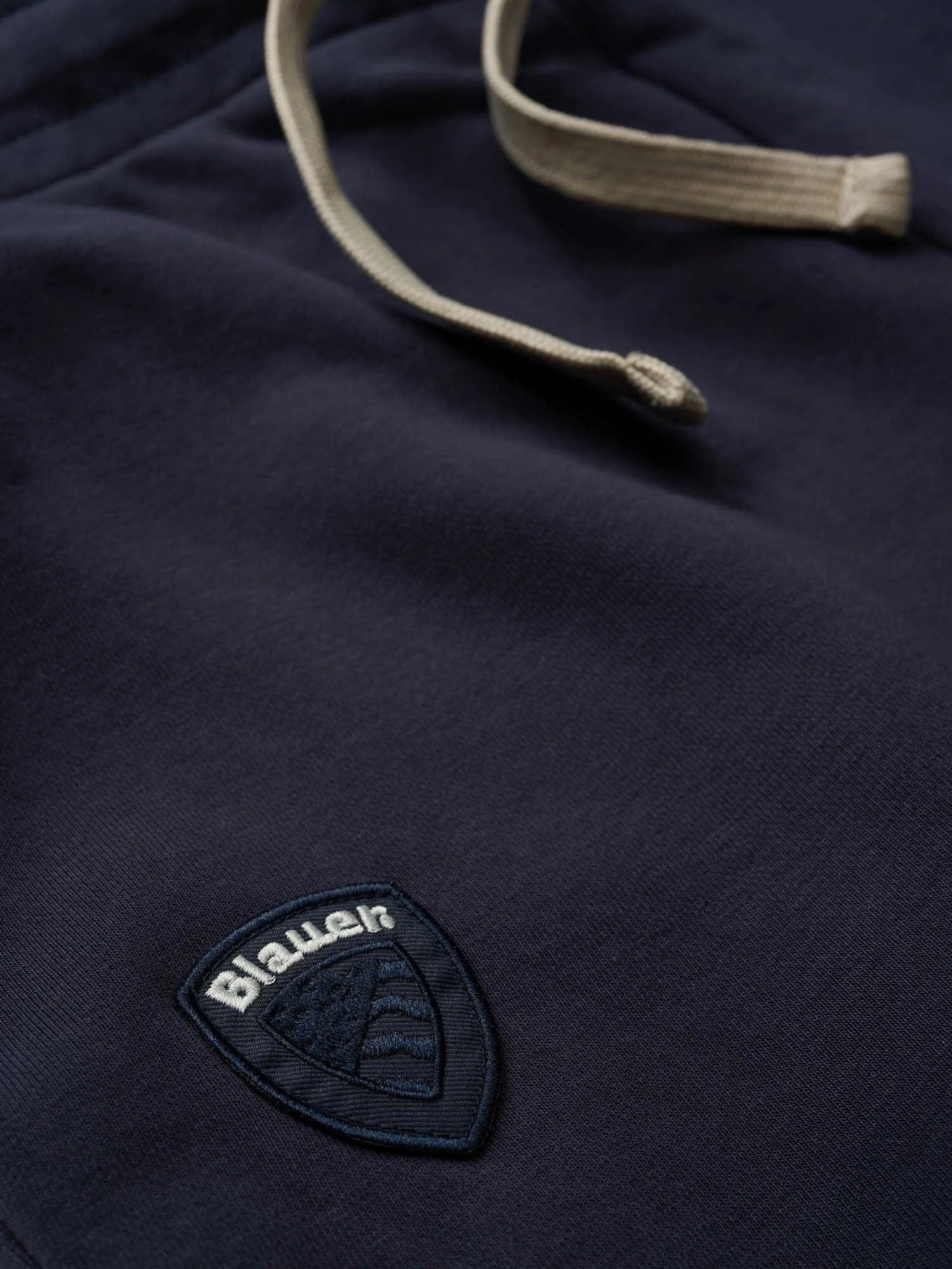 Bermuda Uomo Blauer Summer 26SBLUP05244 con coulisse e logo – Blu - 4