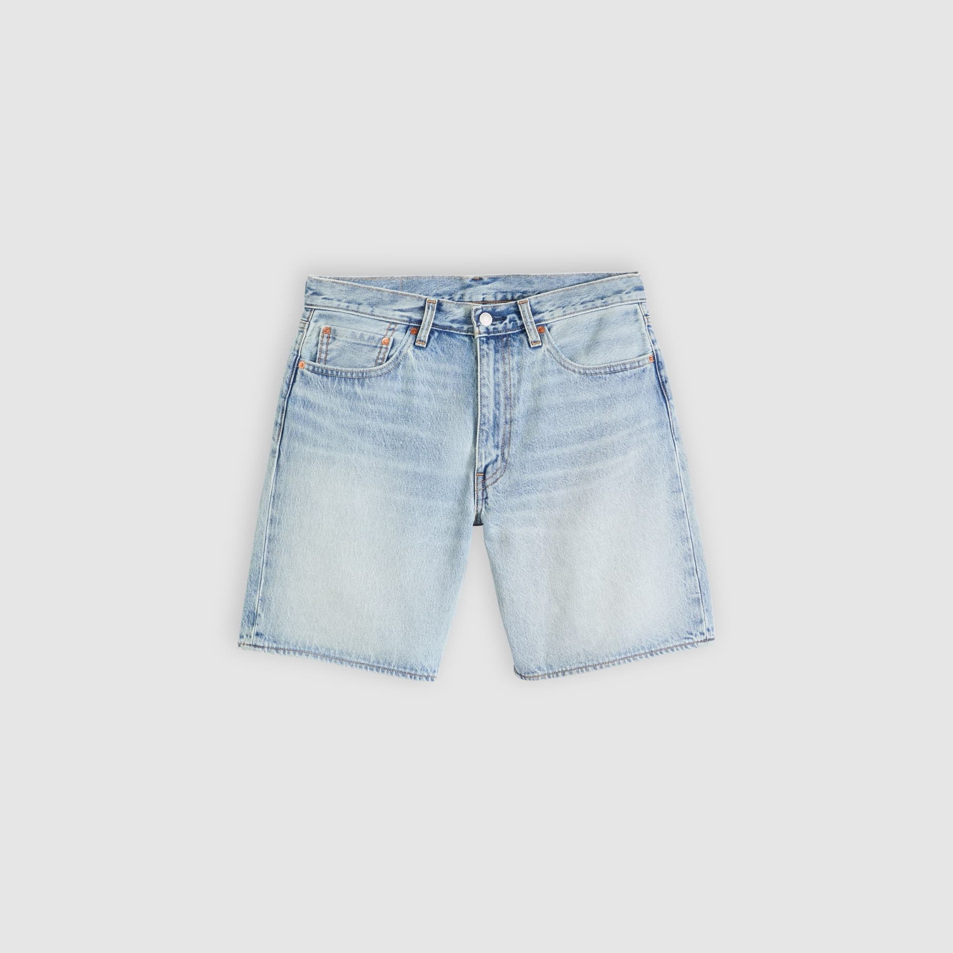 Bermuda uomo Levi's 468 Loose denim blu chiaro oversize - 5