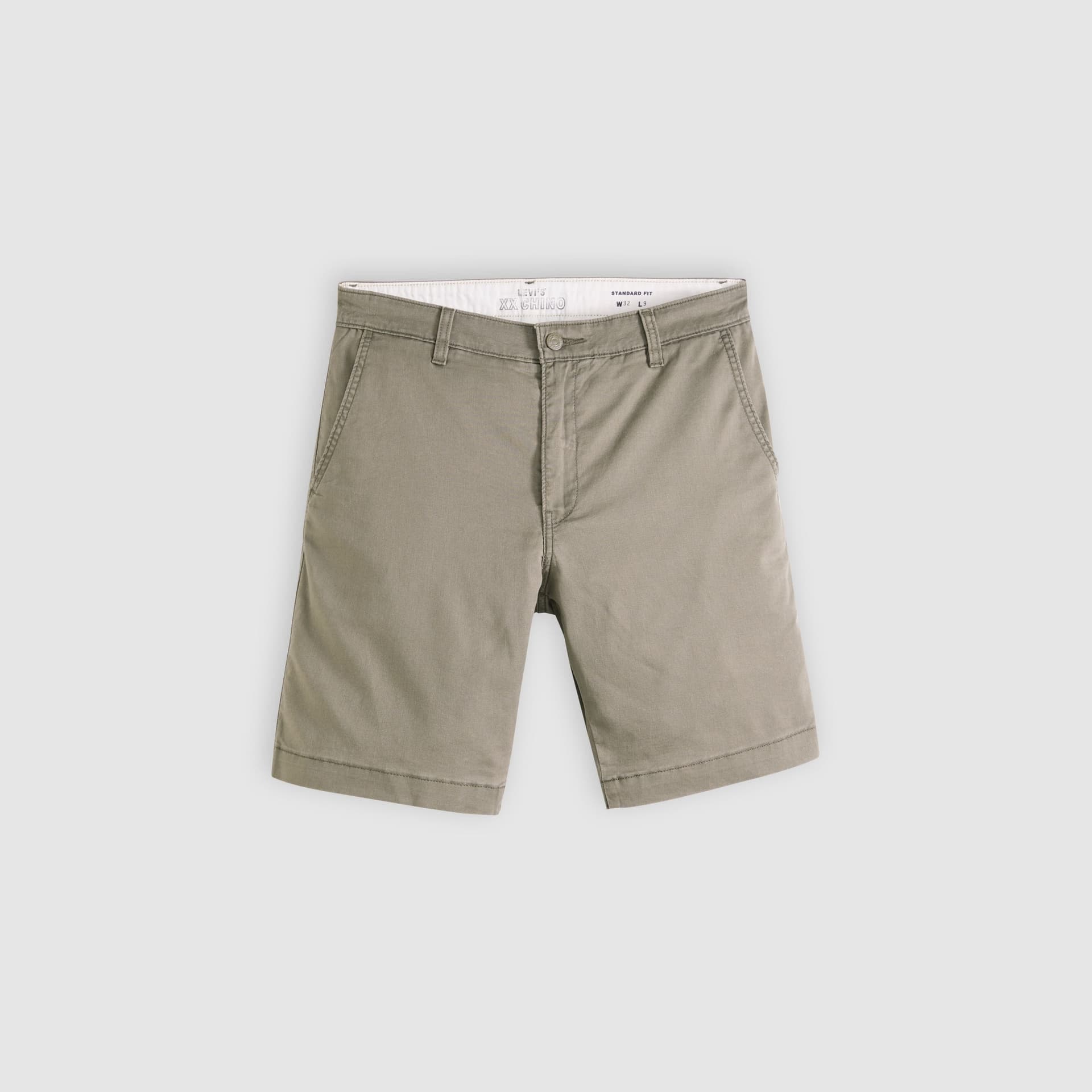 Bermuda uomo Levi's XX Chino lightweight in cotone e lino marrone - 7