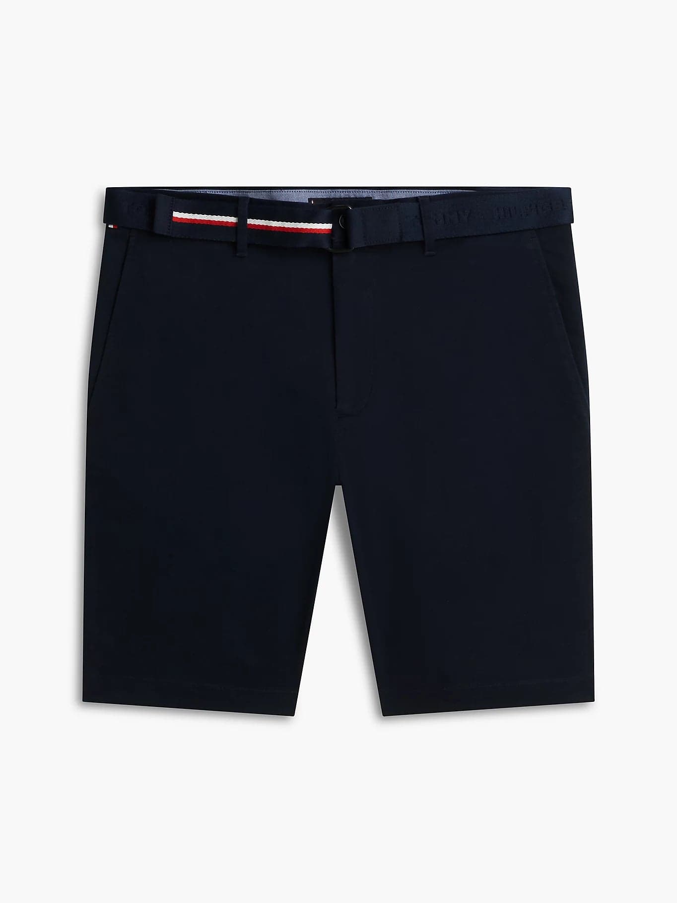 Bermuda uomo Tommy Hilfiger chino Denton blu con cintura interno gamba 24 cm MW0MW42349DW5 - 5
