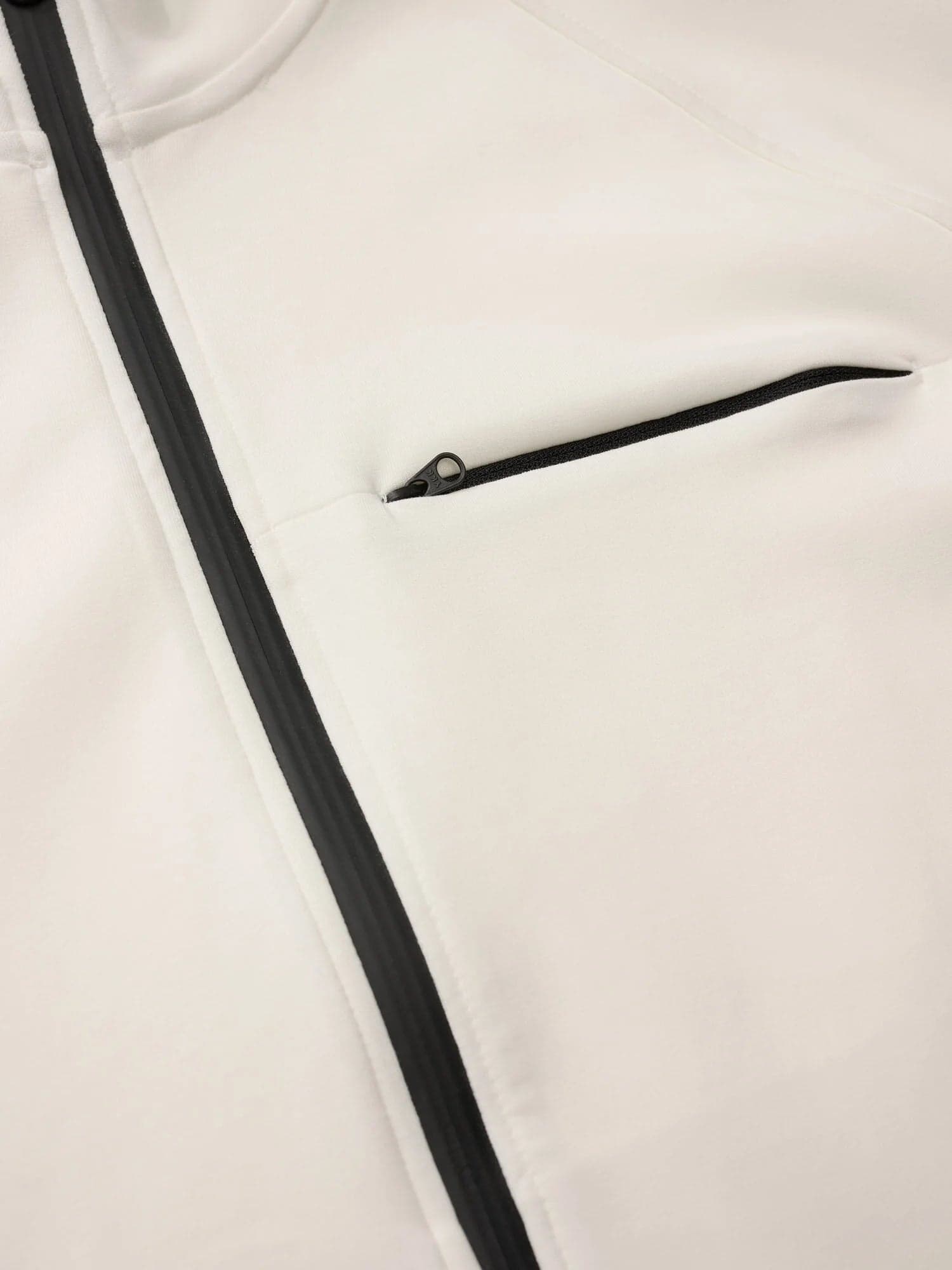 Blauer Felpa Uomo con Zip e Collo Alto Raynor 26SBLUF01032 Bianco Neve - 5