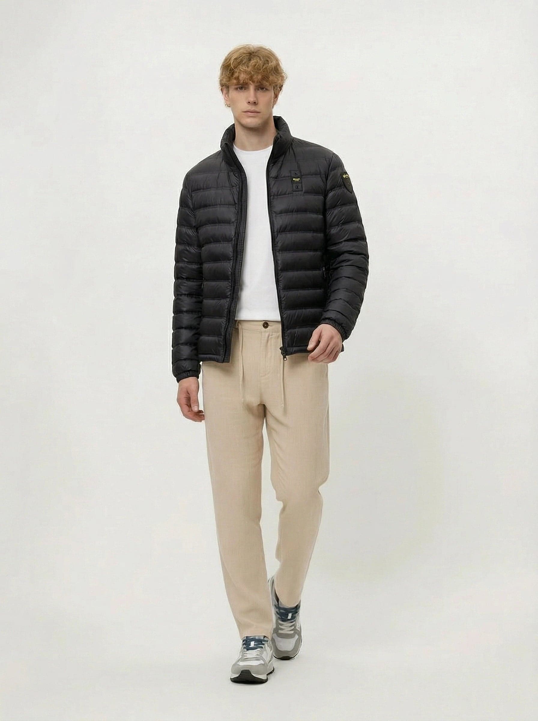 Blauer giubbetto uomo termosaldato mod. Sewall cod 26SBLUC02180 - 2