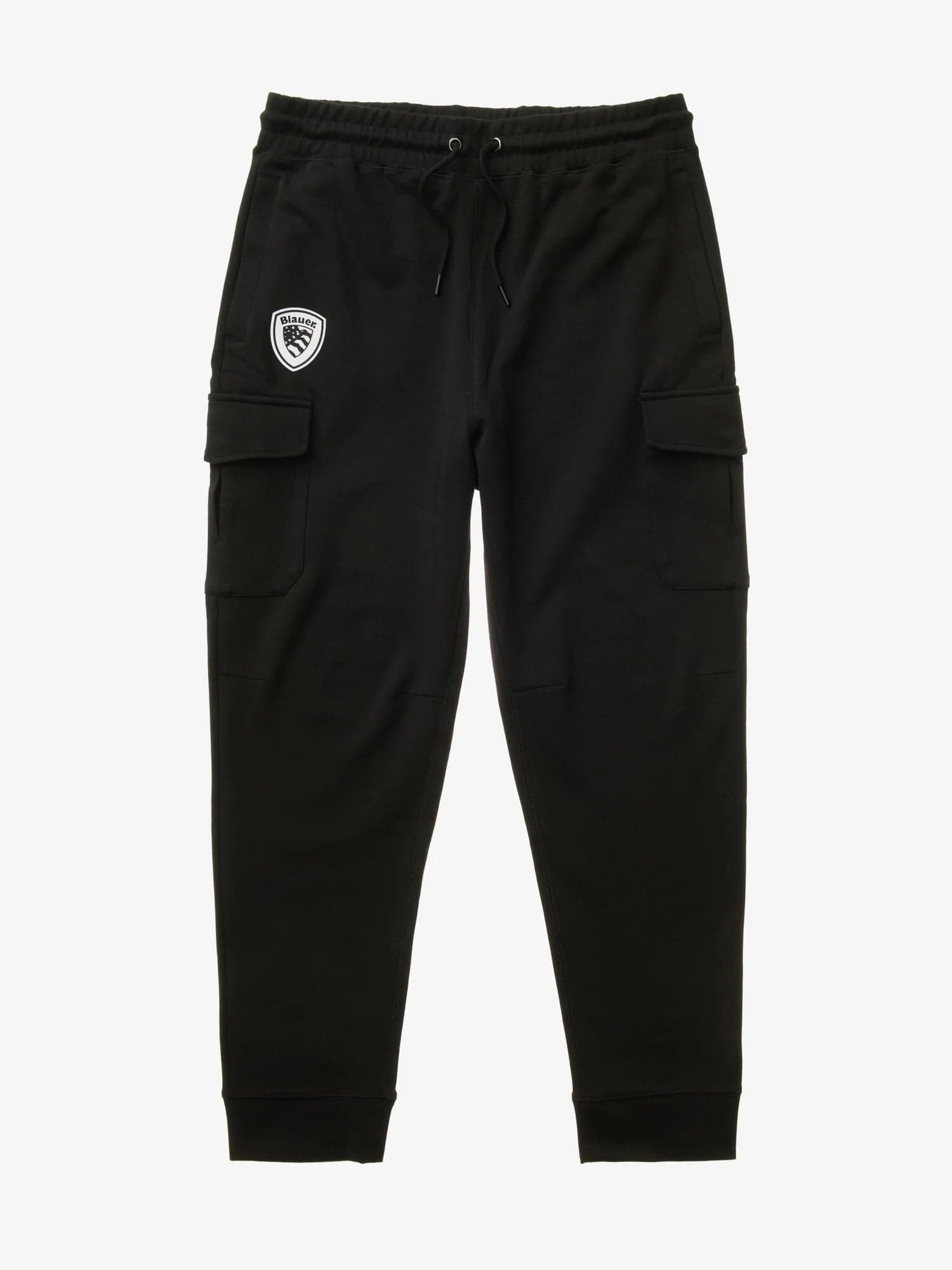 Blauer Pantalone in Felpa Uomo Cargo  Olneys 26SBLUP04036 Nero - 4