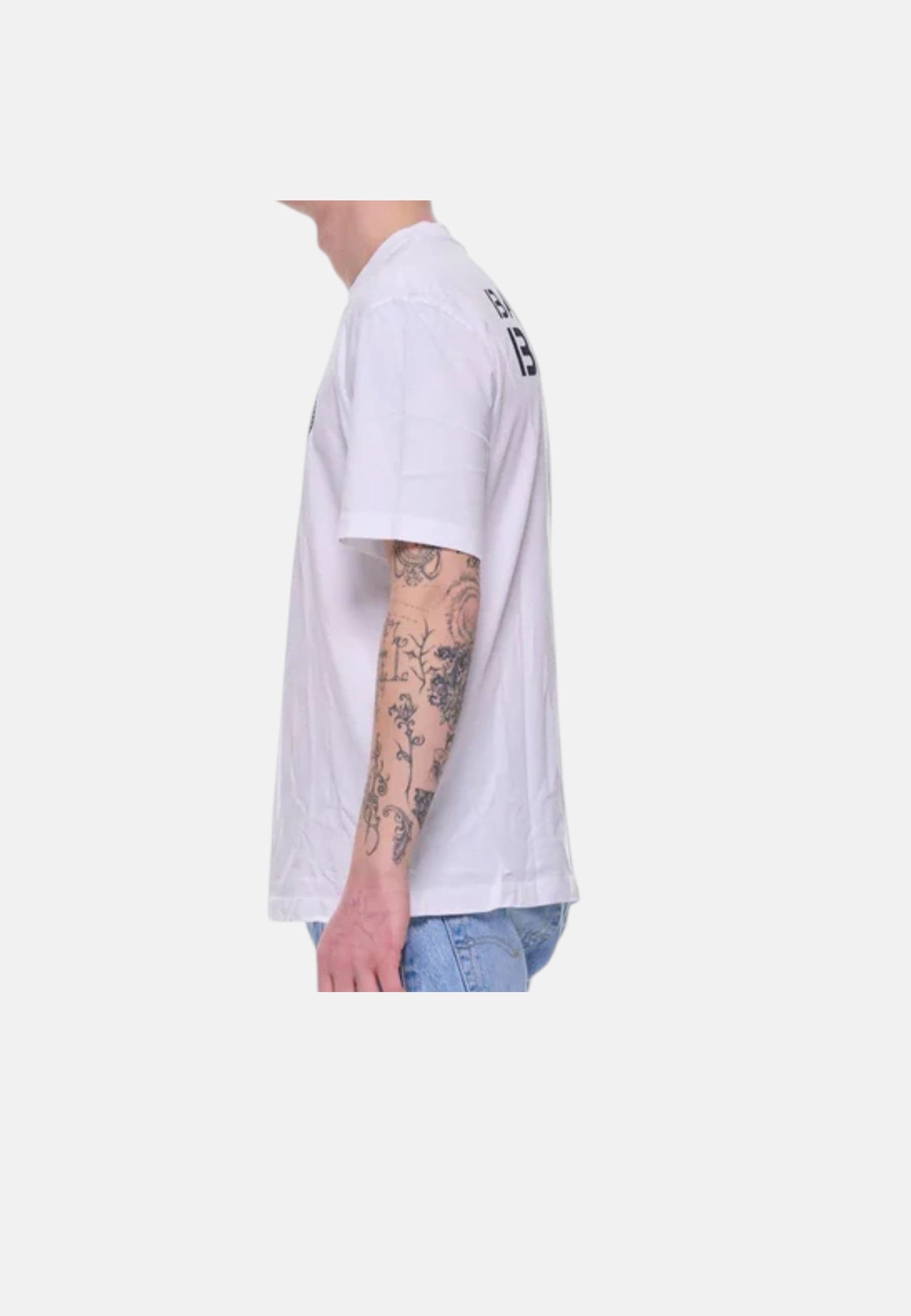 Blauer T-shirt uomo 26SBLUH02237 mod. Wallance Bianco Neve - 5