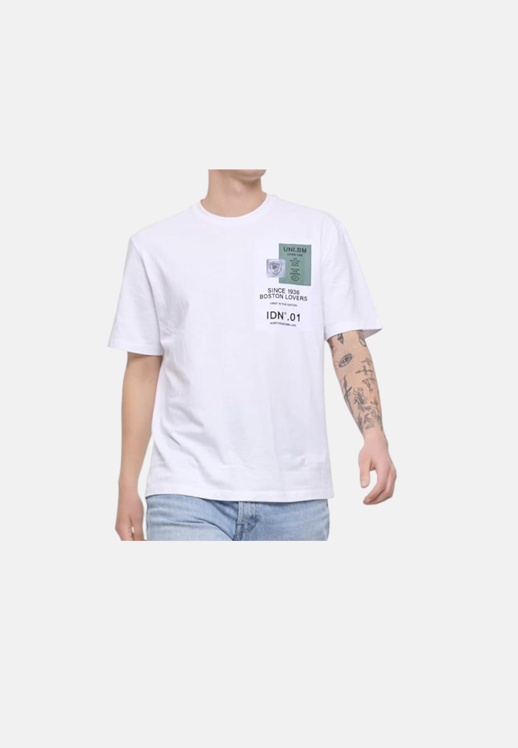 Blauer T-shirt uomo 26SBLUH02283 mod. Brush - 2