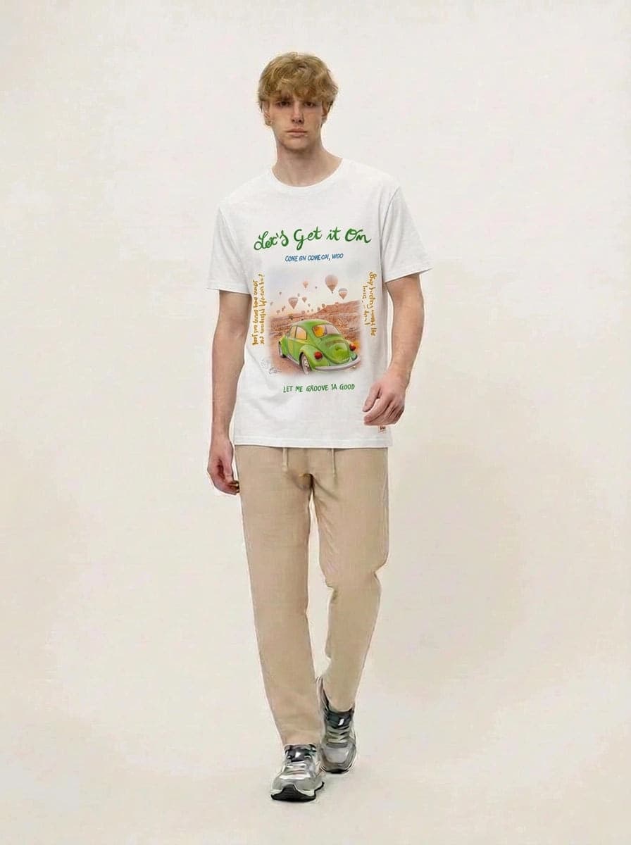 Bob T-shirt uomo in jersey stampata - 3