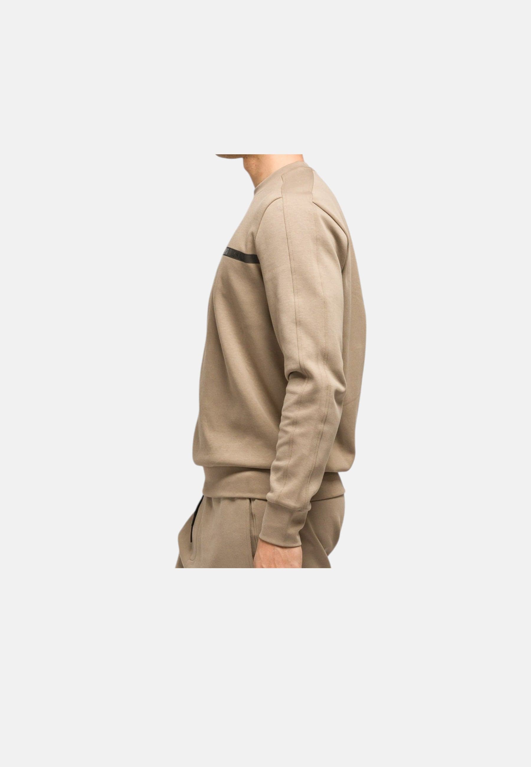 Colmar Felpa Uomo Girocollo 6126 Beige con Logo - 3