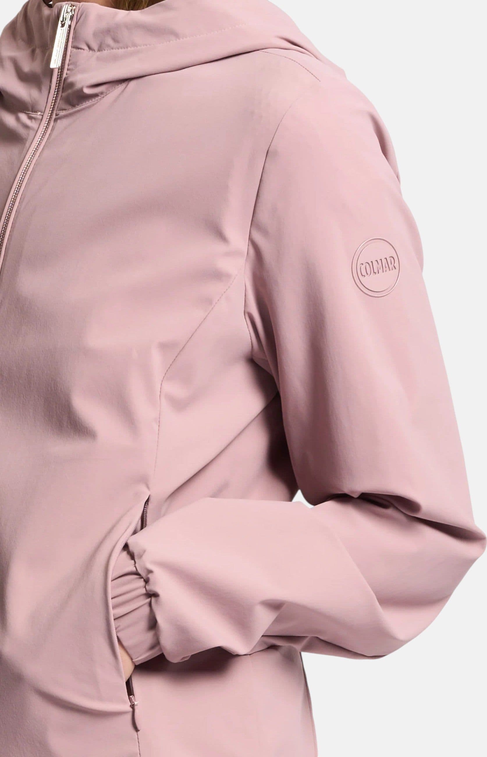 Colmar Giacca Giubbino Donna Stretch 1914 Rosa con Cappuccio - 5