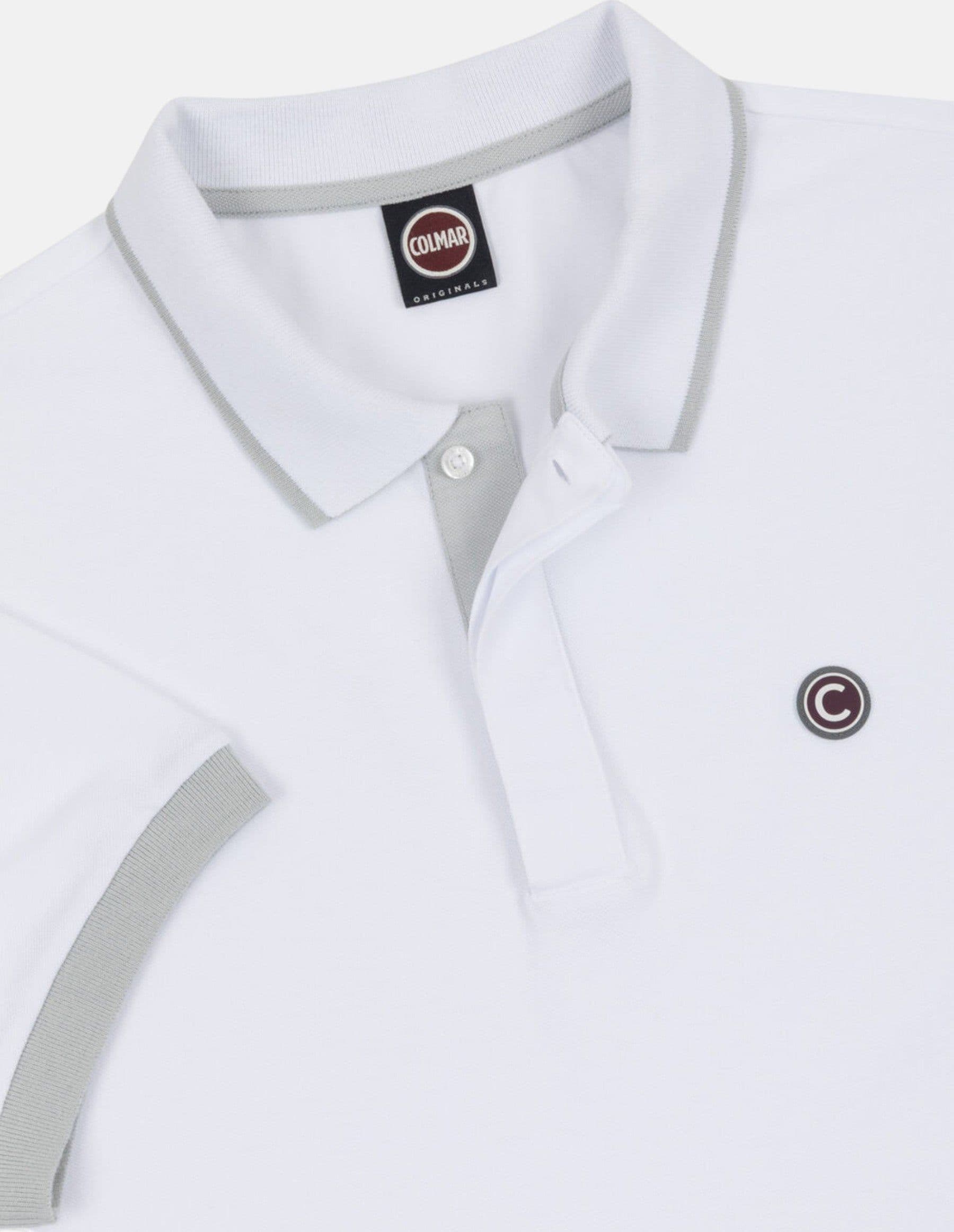 Colmar Polo uomo 7687 white - 2