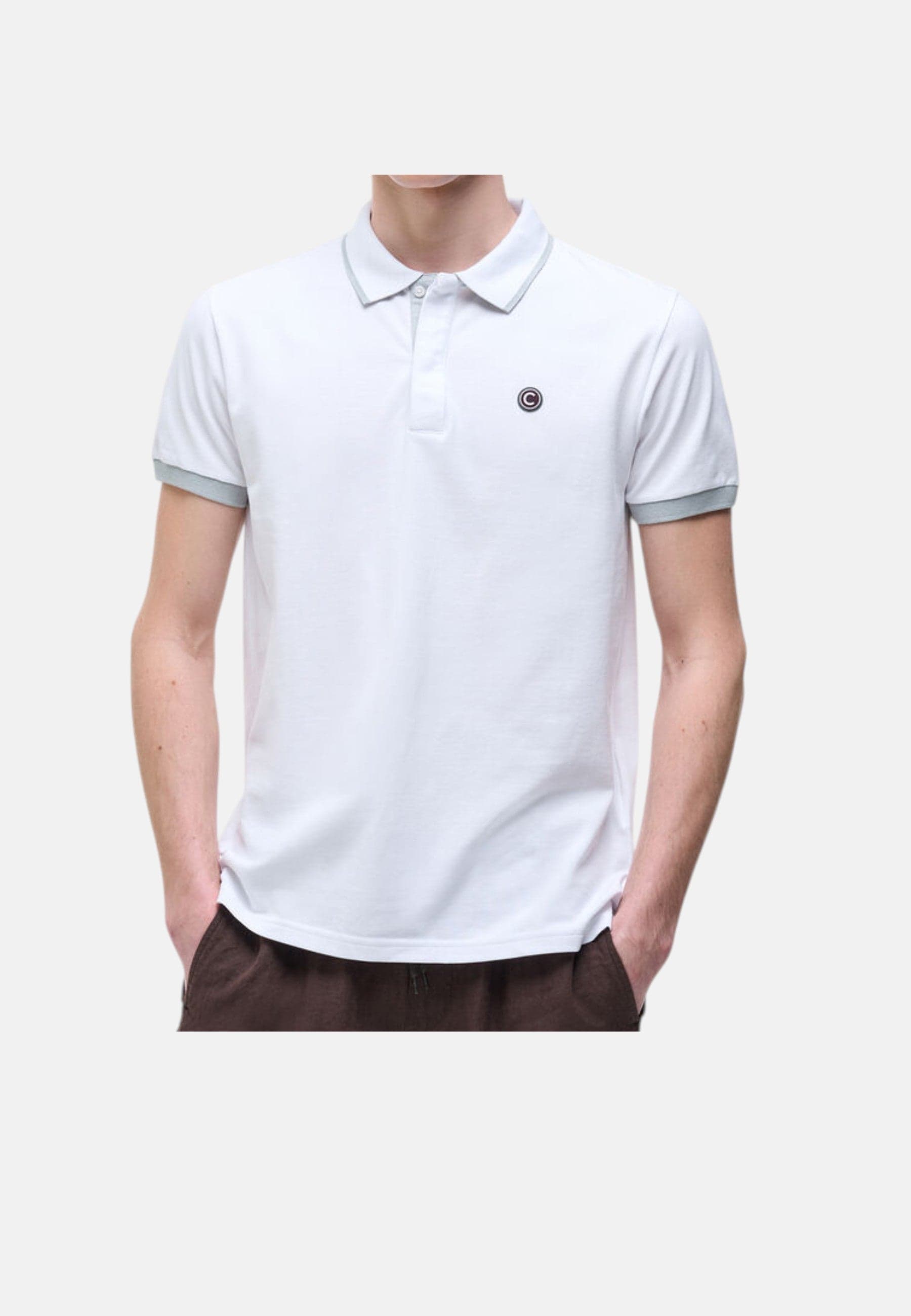 Colmar Polo uomo 7687 white - 3