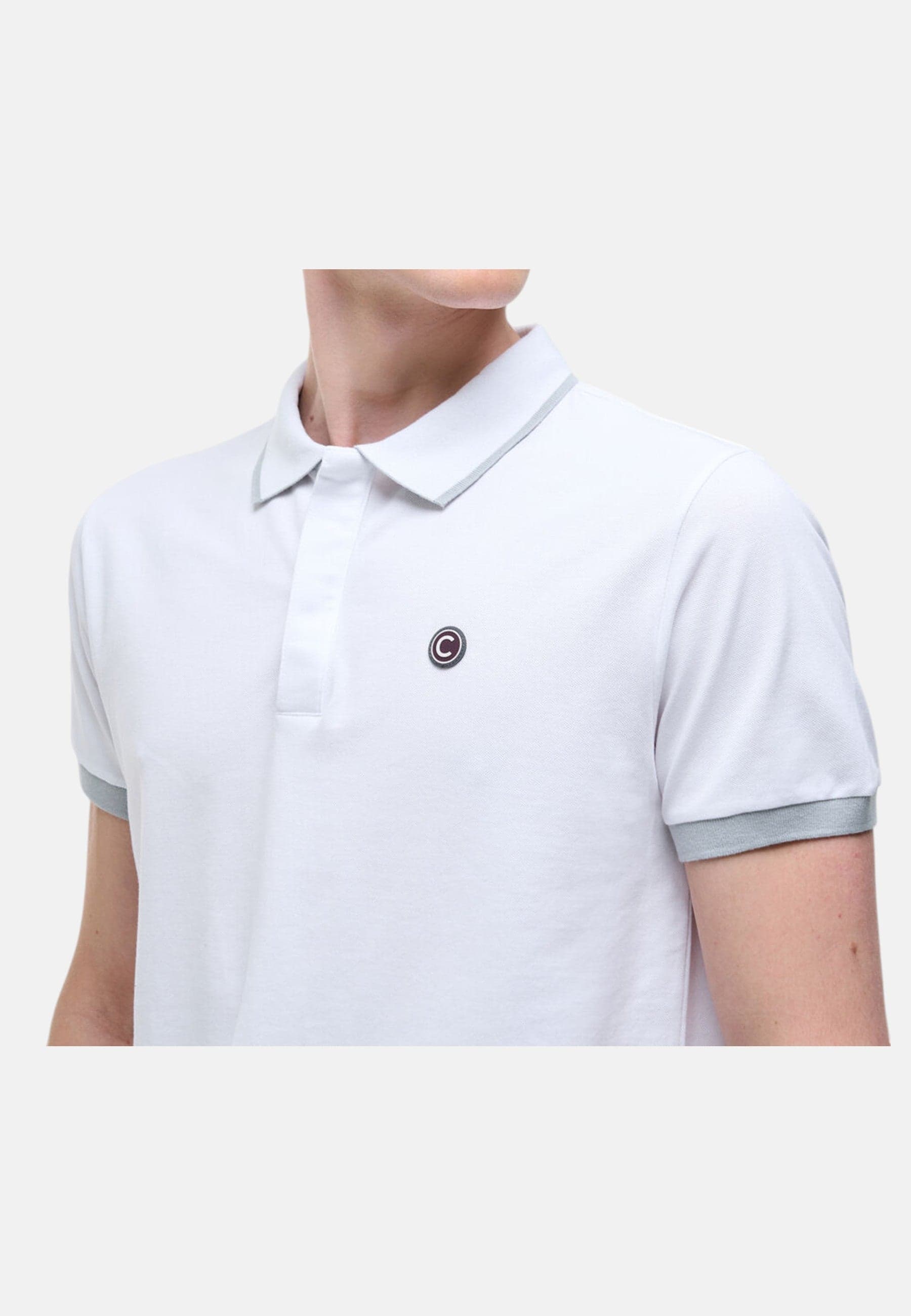 Colmar Polo uomo 7687 white - 4