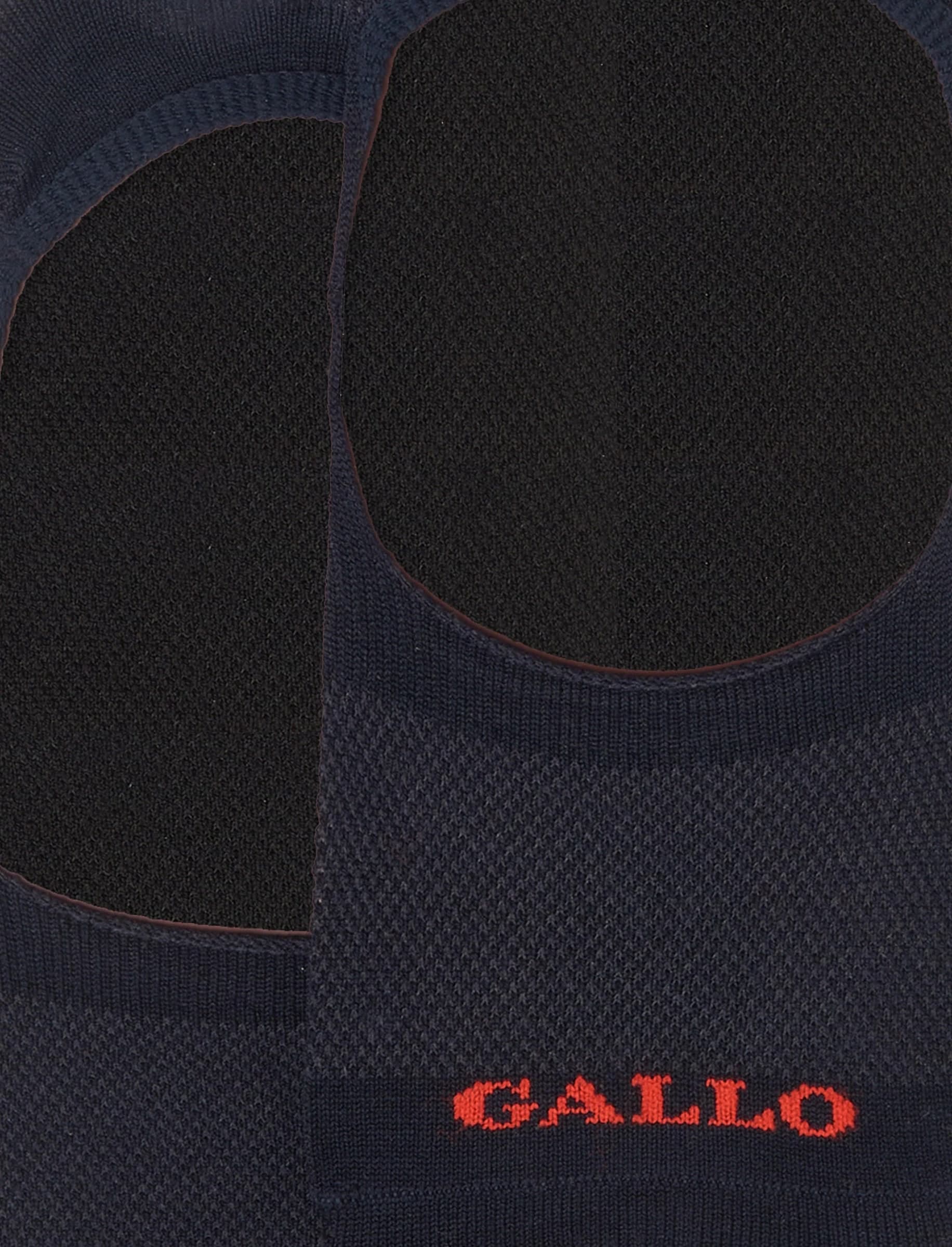 Gallo Solette accollate uomo cotone blu tinta unita - 2