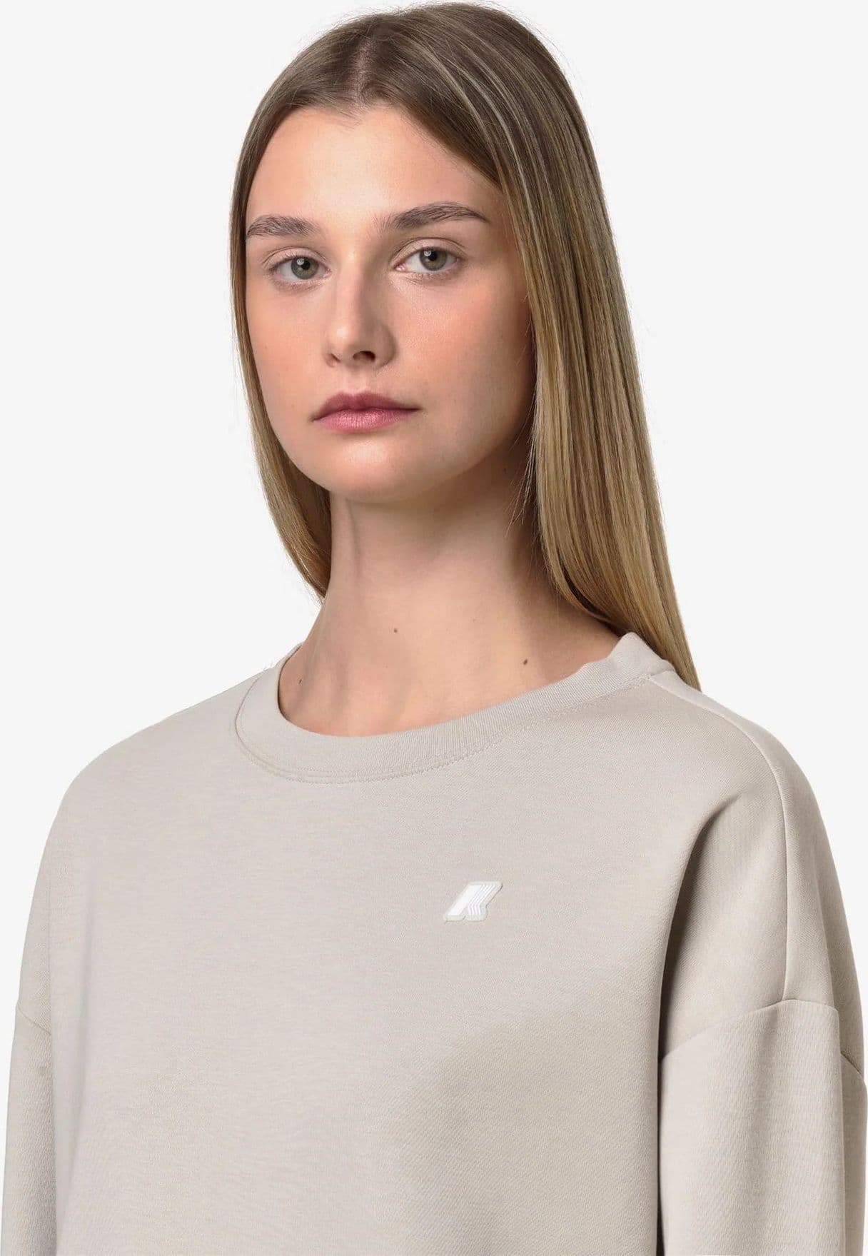 K-Way Felpa donna loizelle interlock  K3157CW 634 - 2
