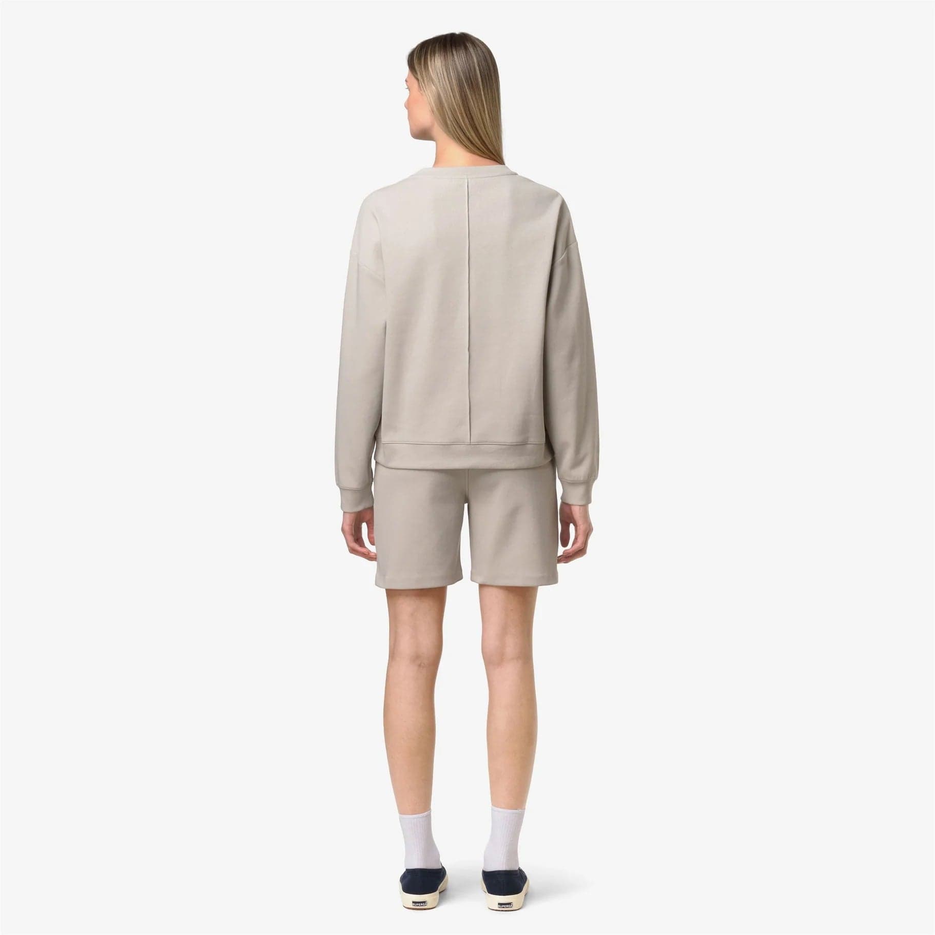 K-Way Felpa donna loizelle interlock  K3157CW 634 - 5