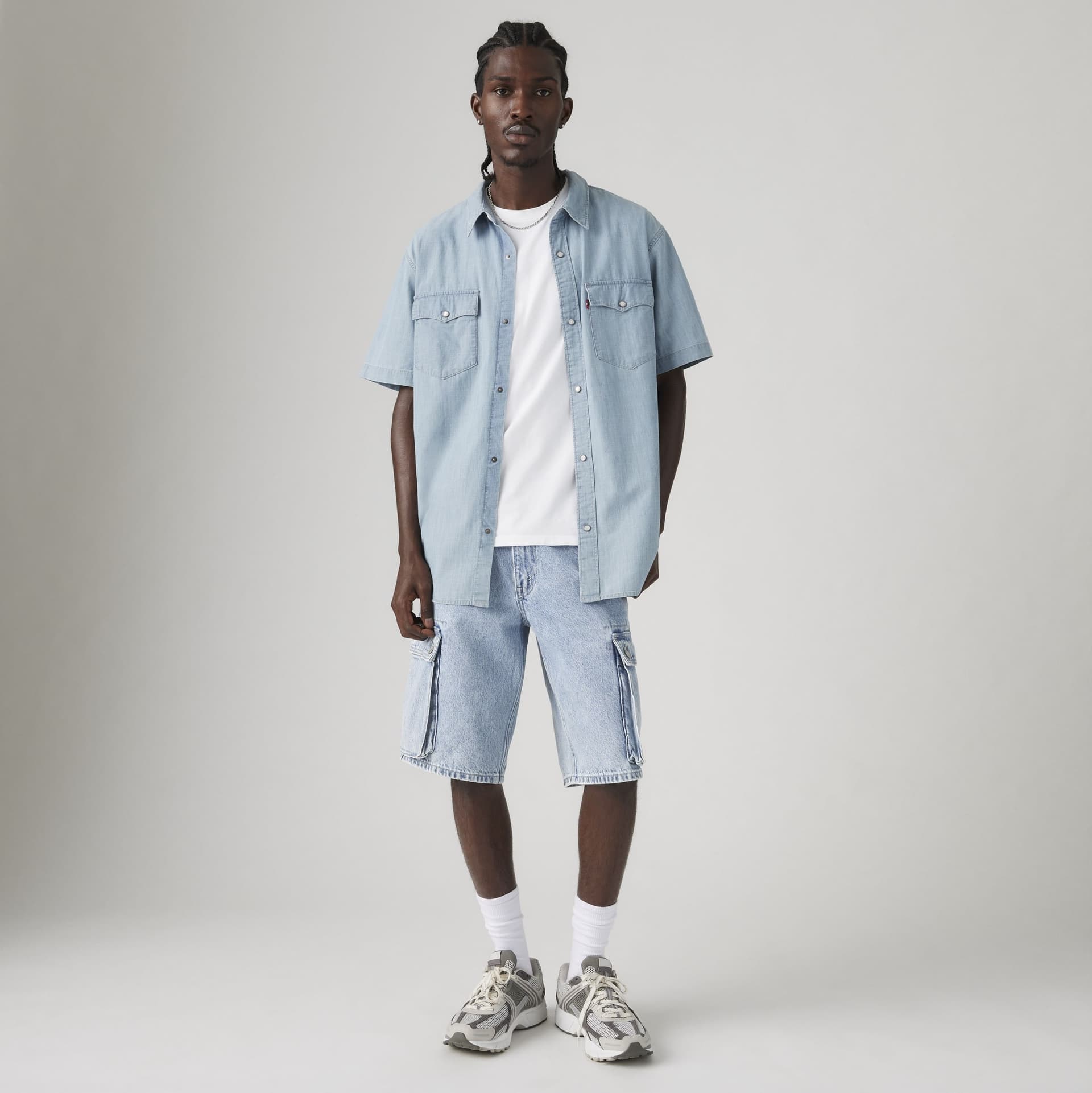 Levi's Bermuda uomo 478™ Baggy Cargo Shorts 001GU0004 - 2