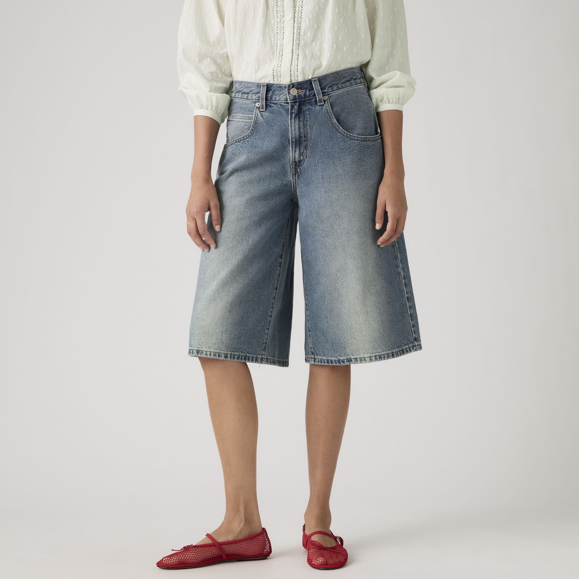 Levi's Bermuda donna Short Super Baggy Jorts 005DT0002 - 3