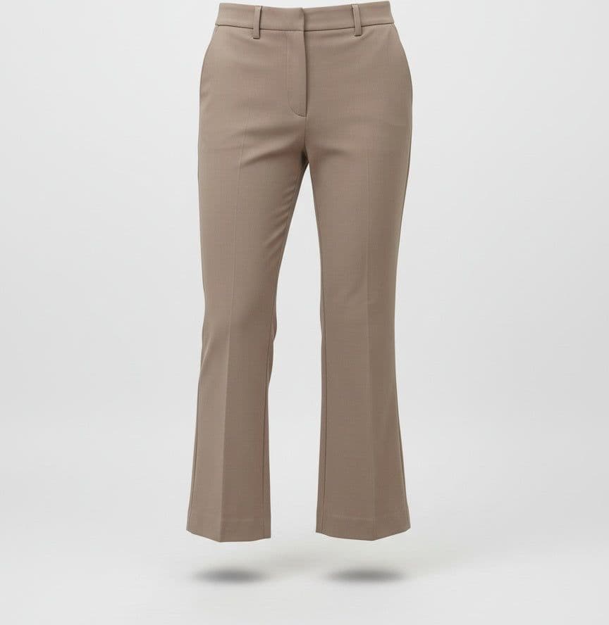 Pantalone Donna Circolo 1901 Tabacco Stretch Elegante FD3863PF 1379 - 3