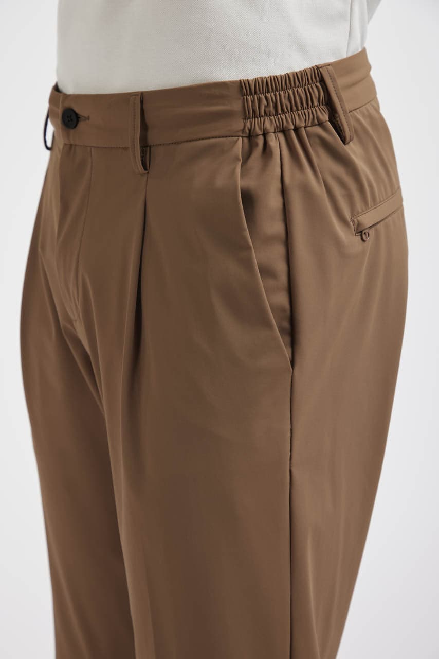 Pantalone uomo AT.P.CO Berlino con coulisse in tessuto tecnico - 3