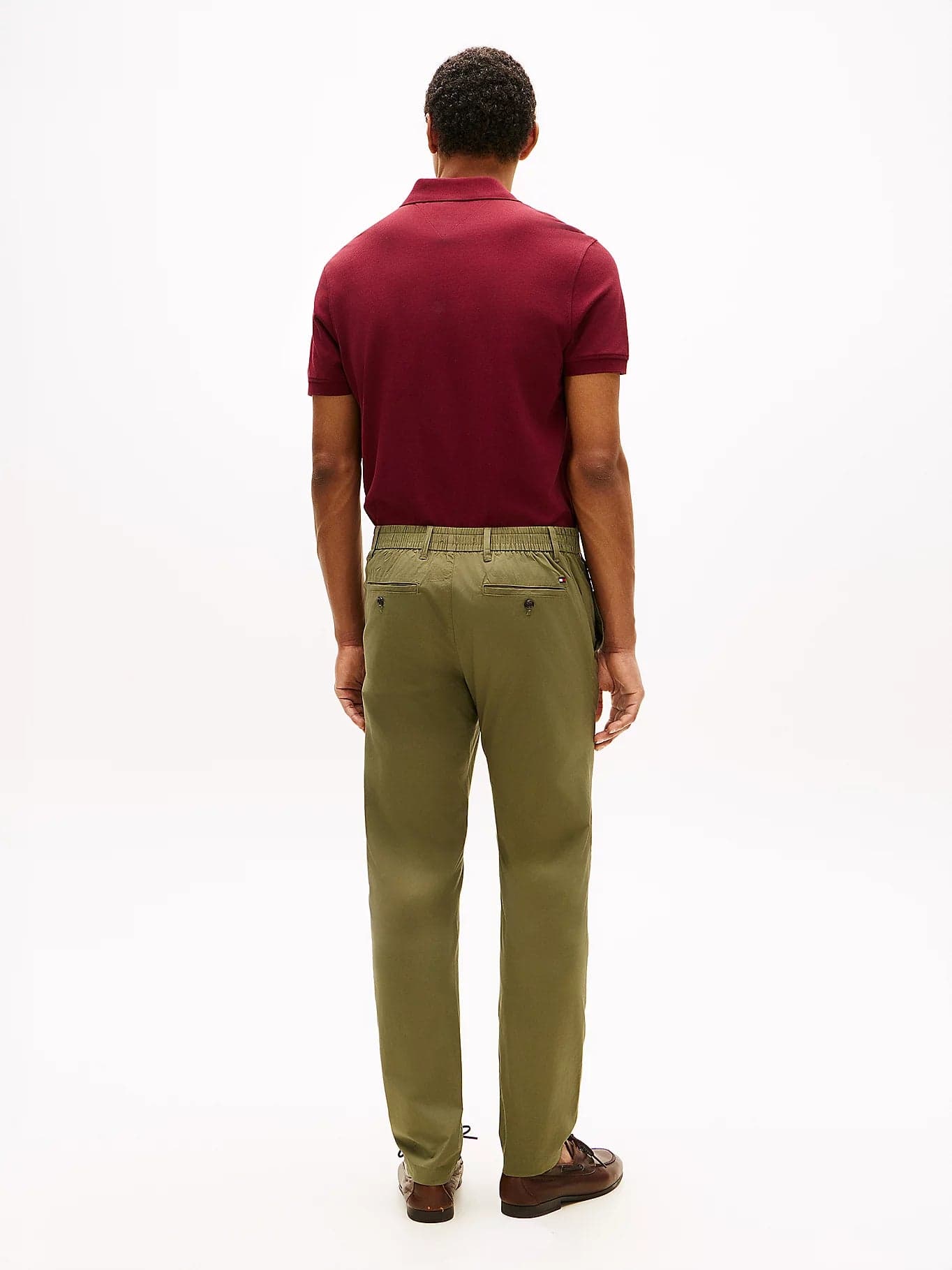 Pantaloni chino uomo Tommy Hilfiger slim fit in cotone stretch leggeri – MW0MW42341MSX - 3