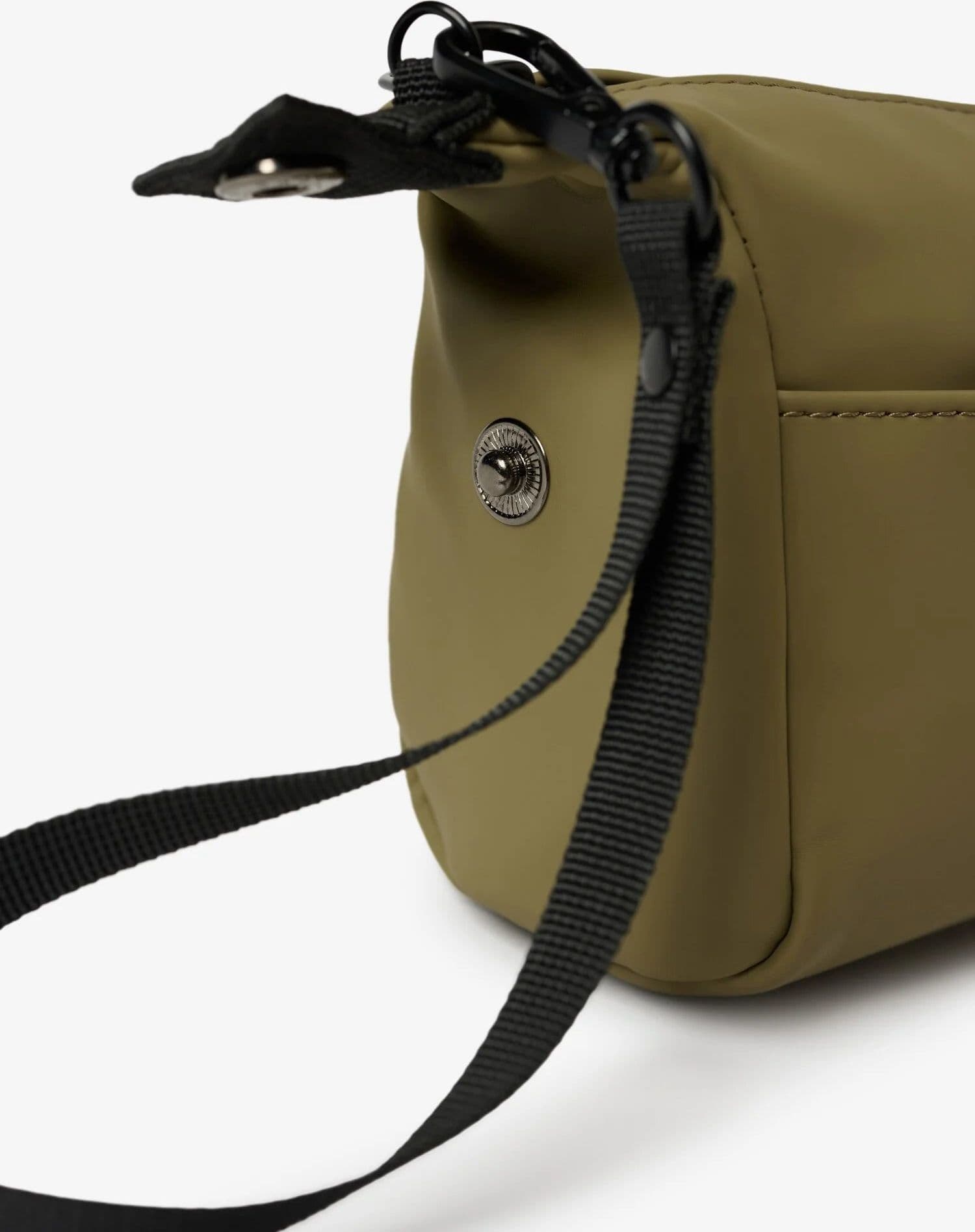 Pochette Uomo Blauer S6SHAM01 rubber beauty case con laccetto – Verde Militare - 3