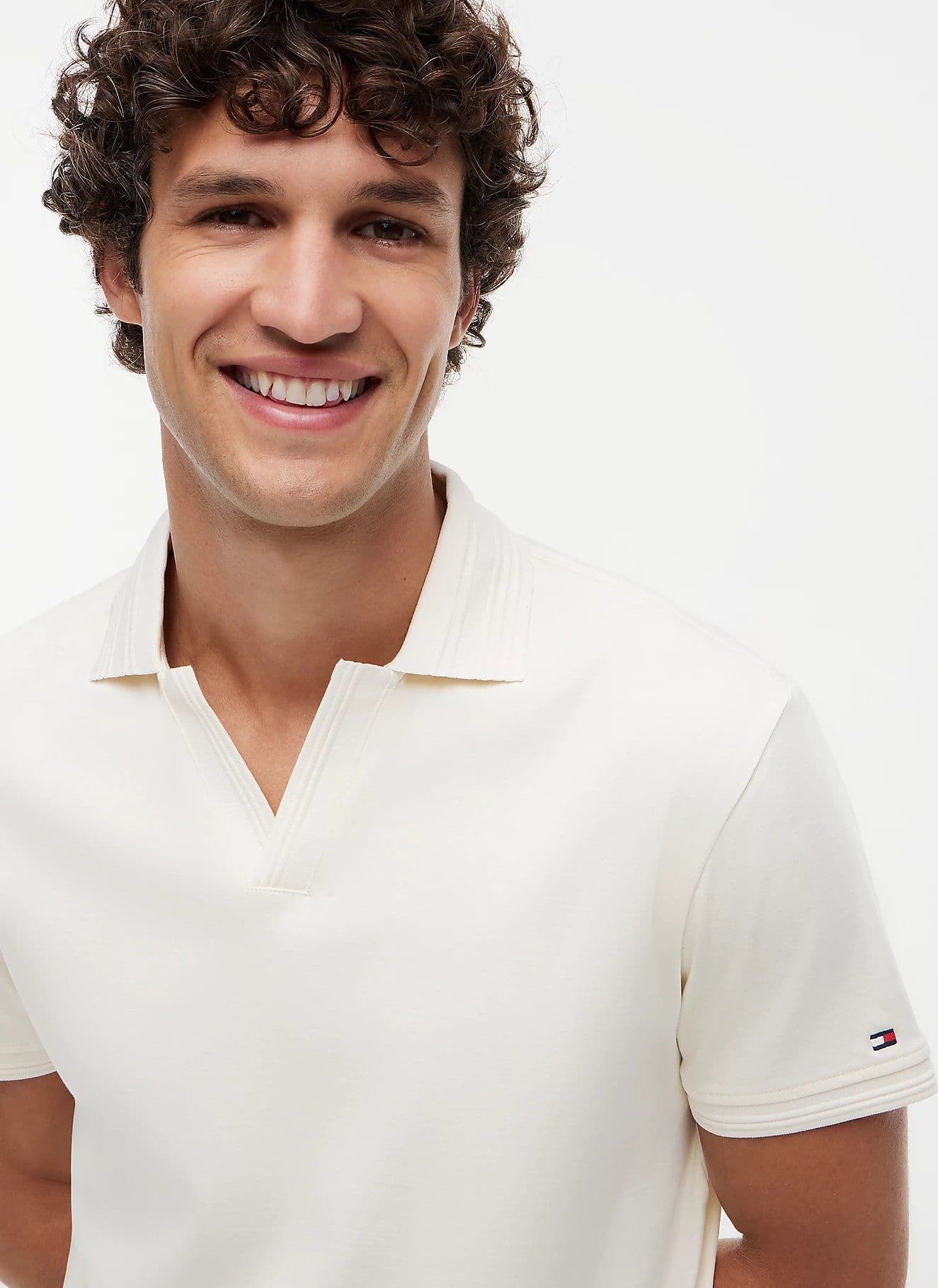 Polo uomo Tommy Hilfiger in cotone mercerizzato interlock – Regular fit MW0MW42745Z00 - 3