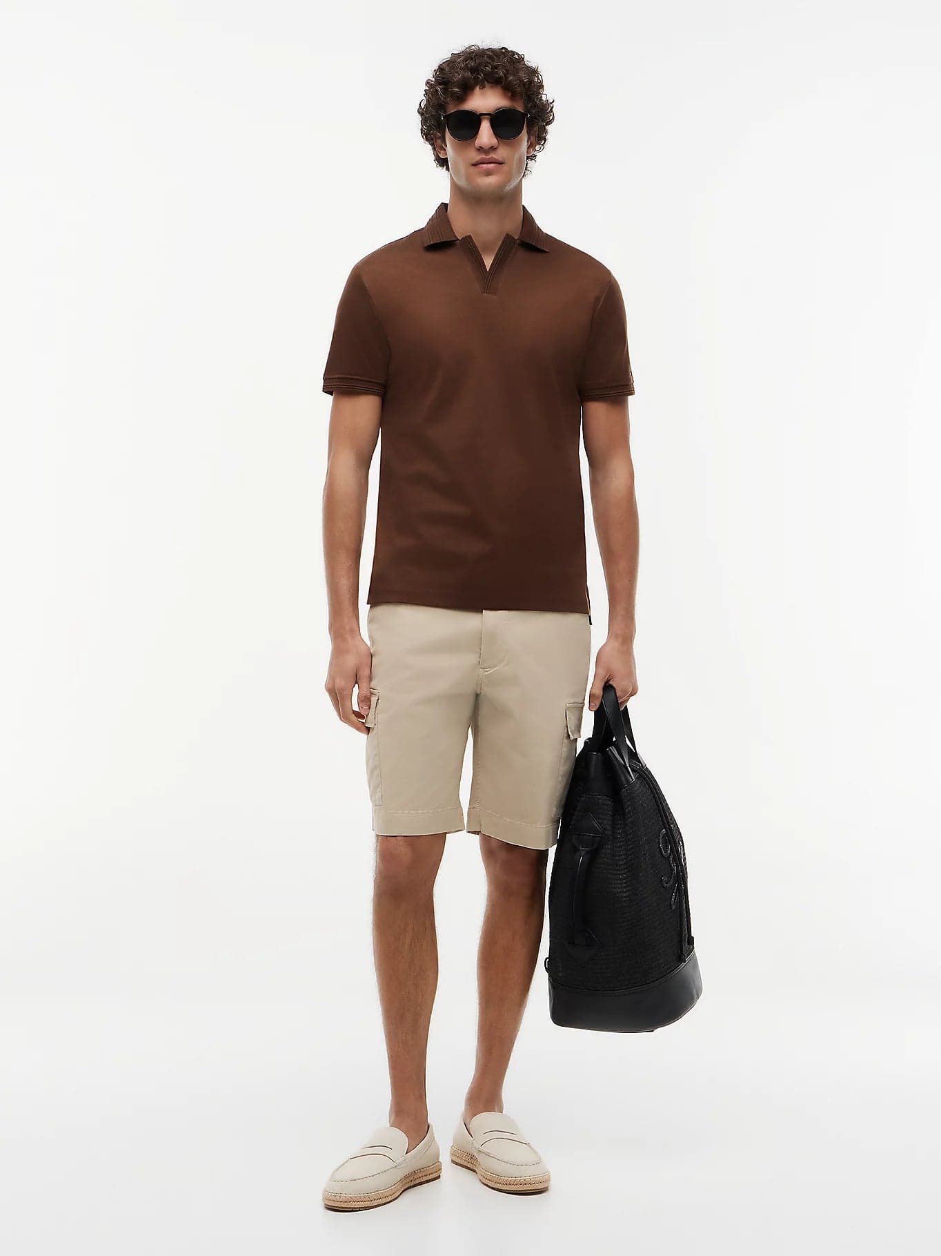 Polo uomo Tommy Hilfiger marrone in cotone mercerizzato interlock – Regular fit MW0MW42745GV0 - 2