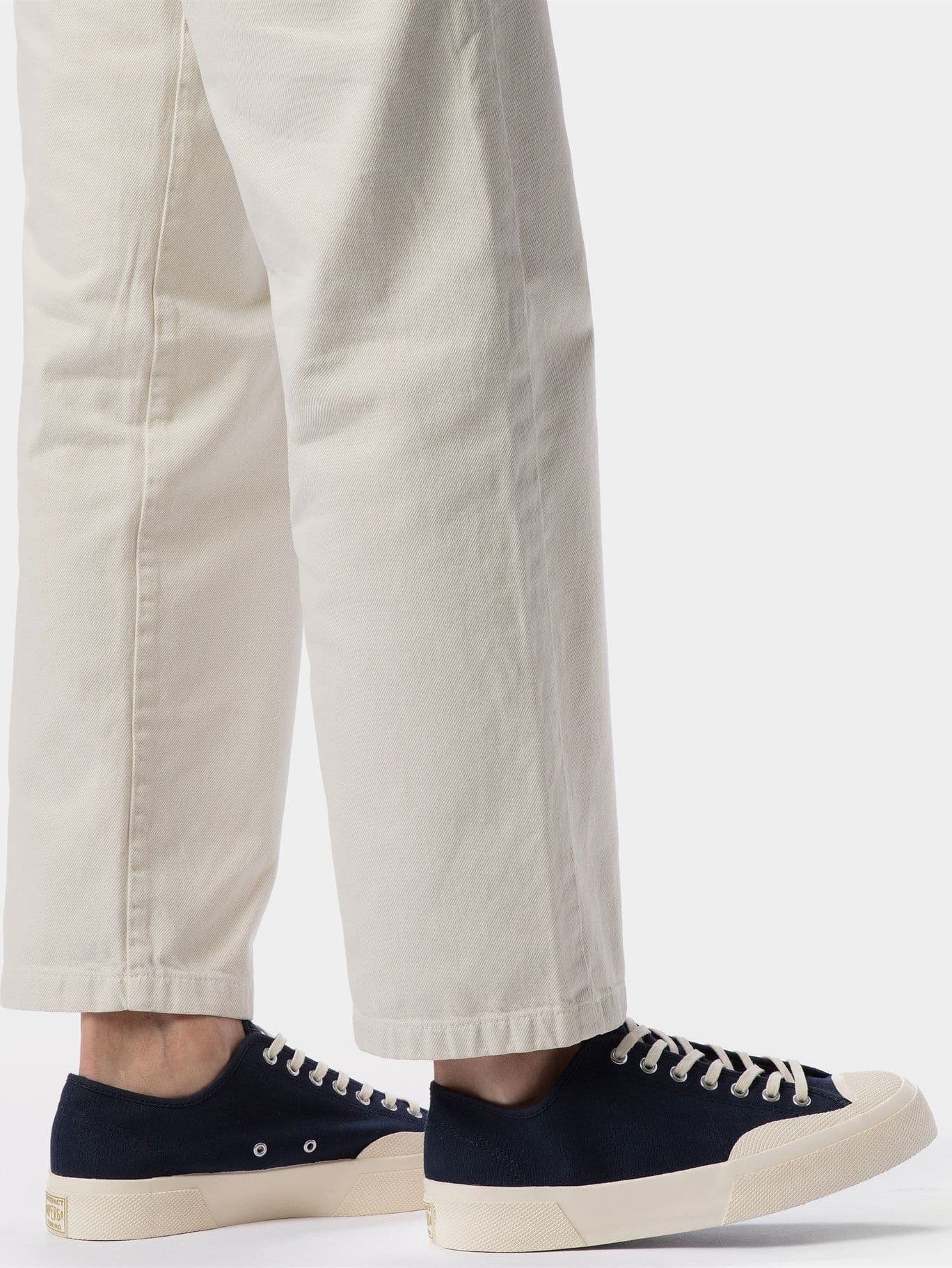 Superga Artifact Works Sneaker Uomo in Tela Navy Off White S51347W A2F - 5