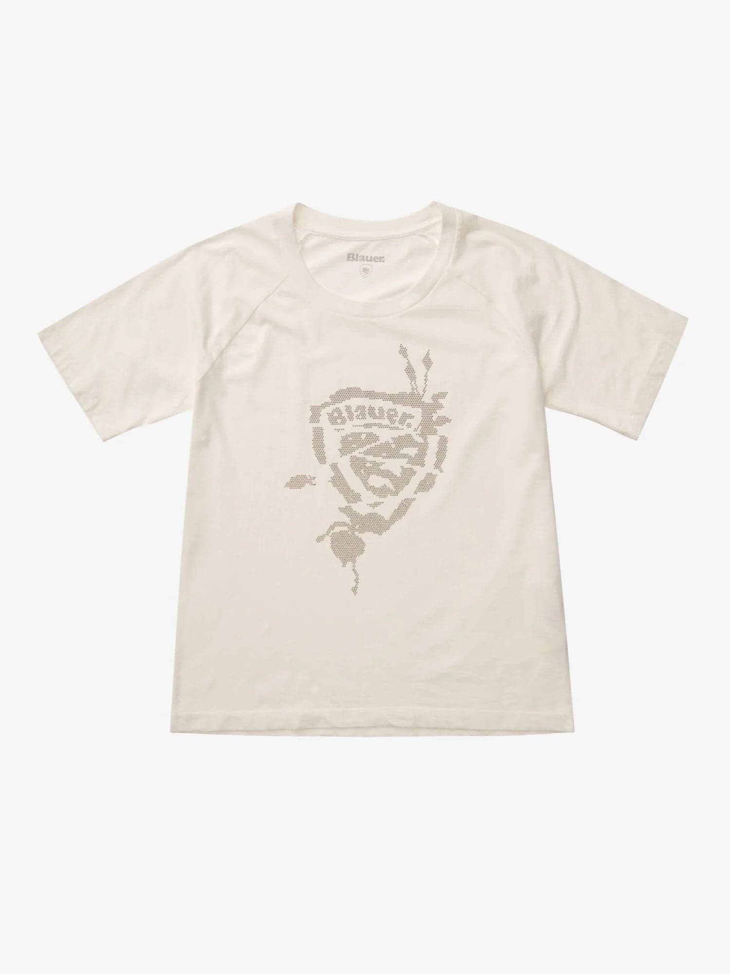 T-shirt donna Blauer Havey con scudo decorato in perline mod  Havey - 4