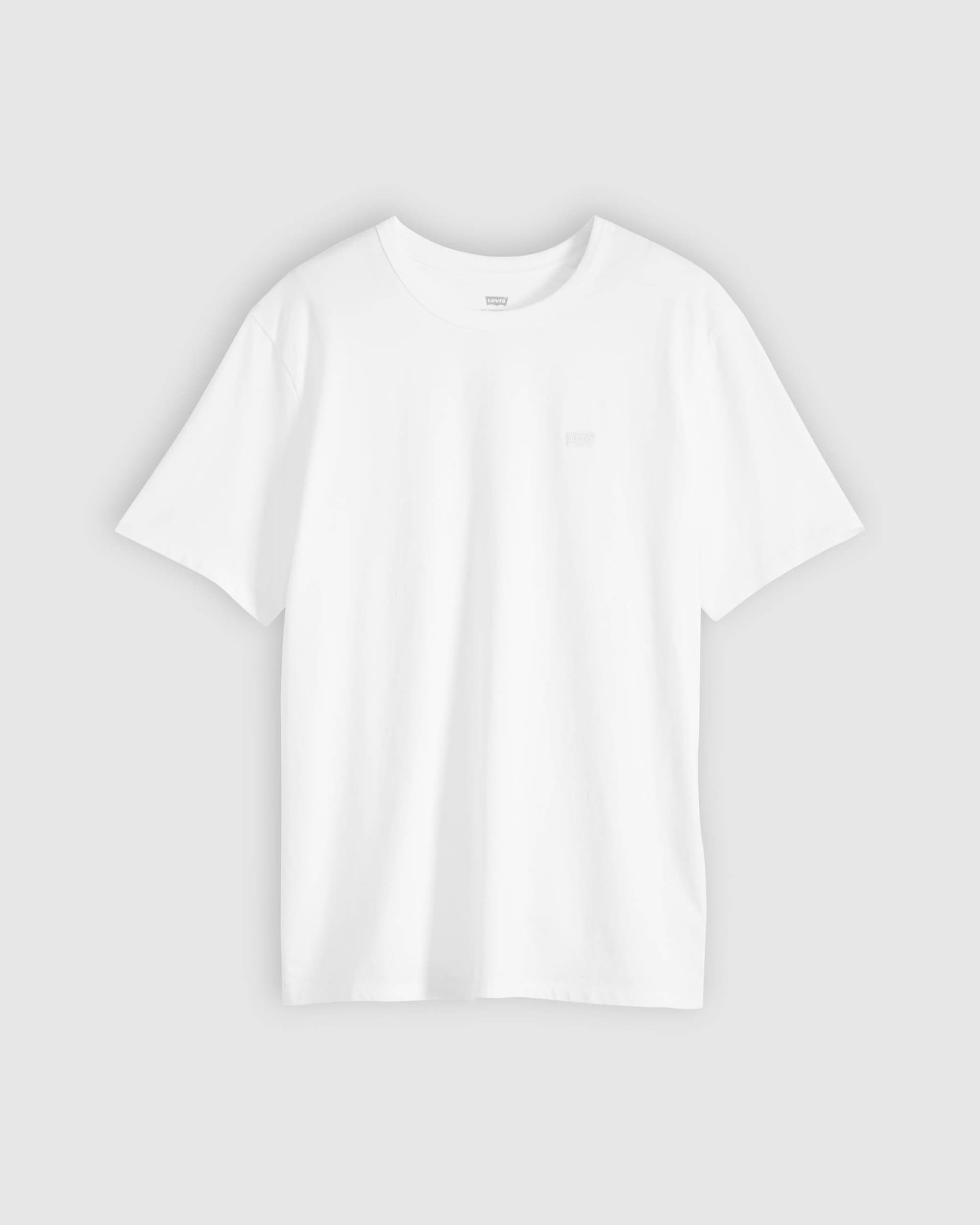 T-shirt uomo Levi's Original girocollo in cotone bianco 005GX0000 - 6